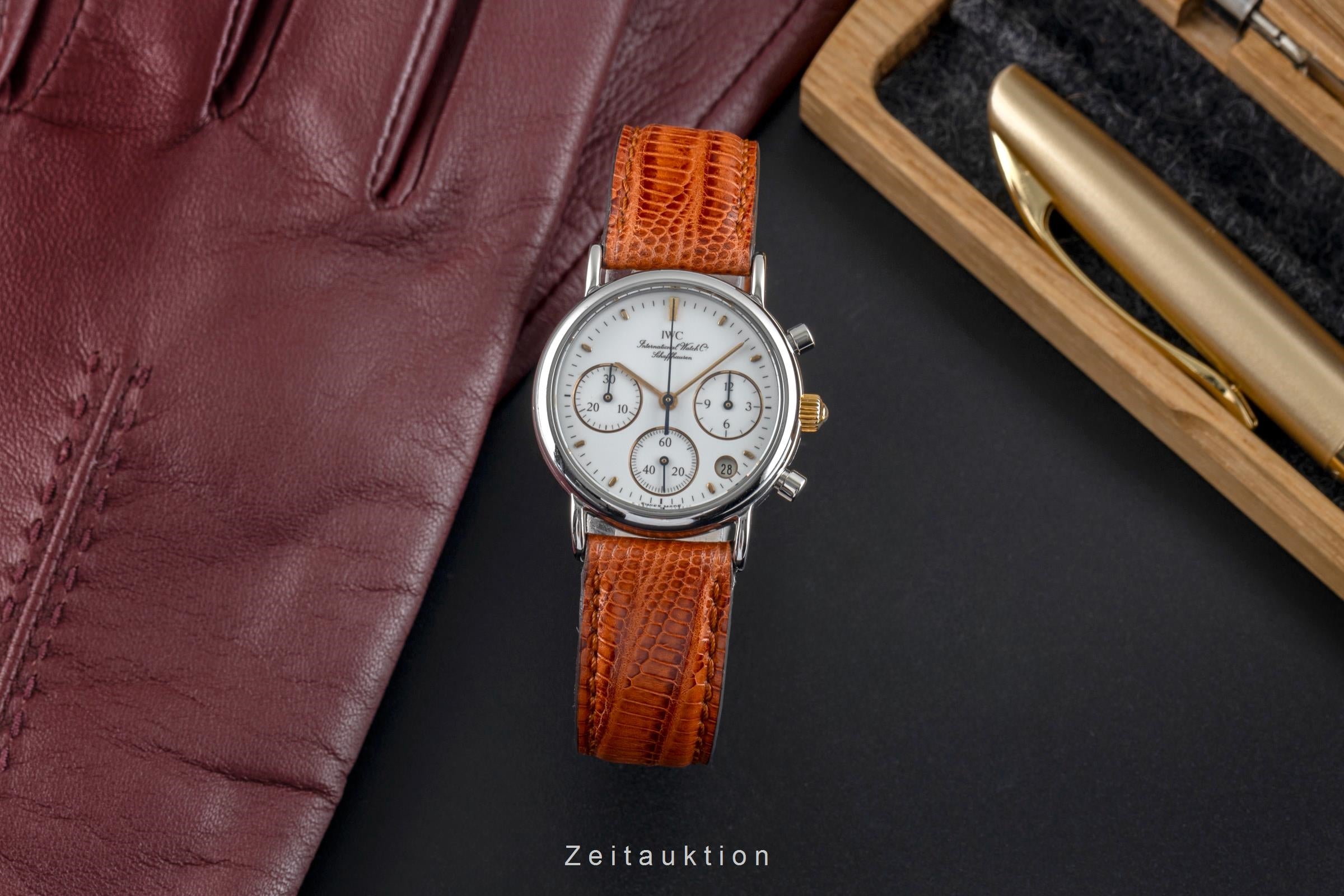 IWC Portofino cronografo acciaio quarzo orologio da donna IW373004  [2404419]