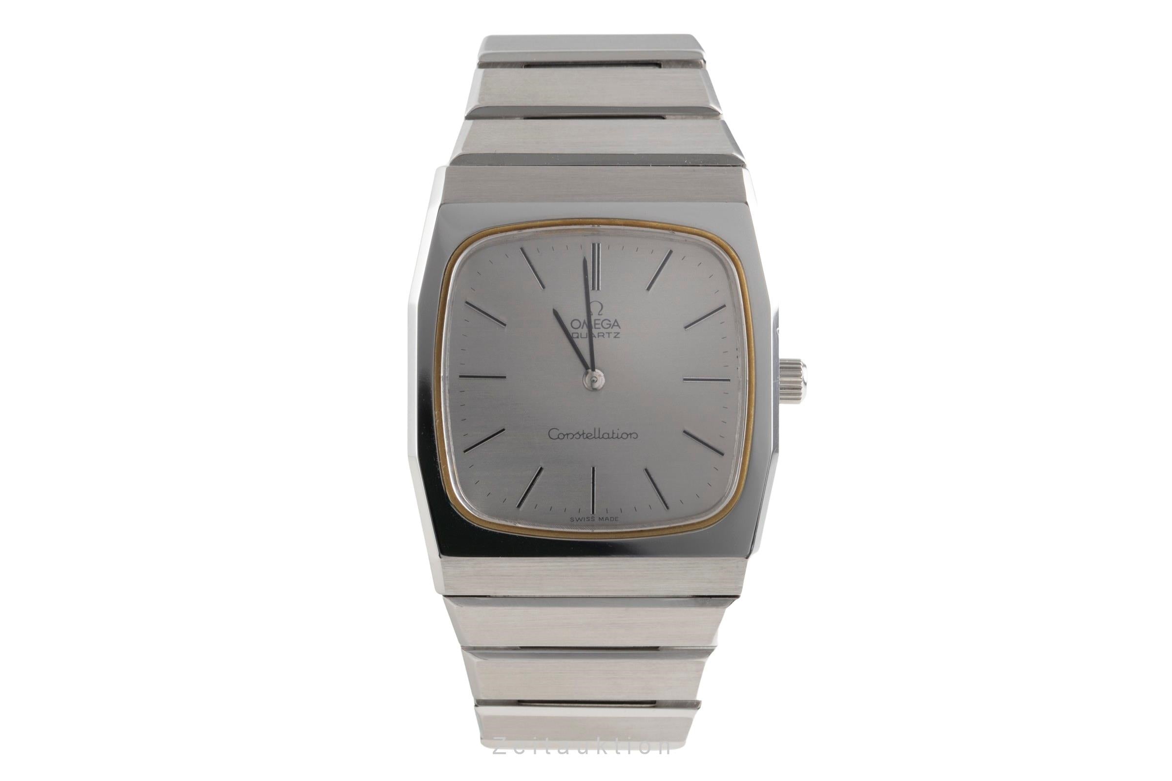 Omega Constellation steel quartz Kal. 1330 Ref. 391.0801, 191.0051