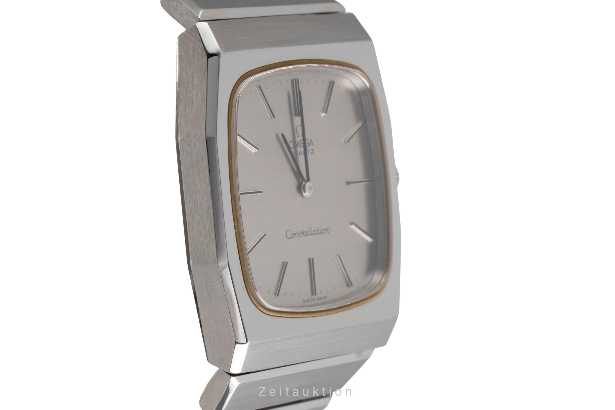 Omega Constellation acier quartz montre pour hommes 391.0801, 191.0051 Vintage  [2404426]
