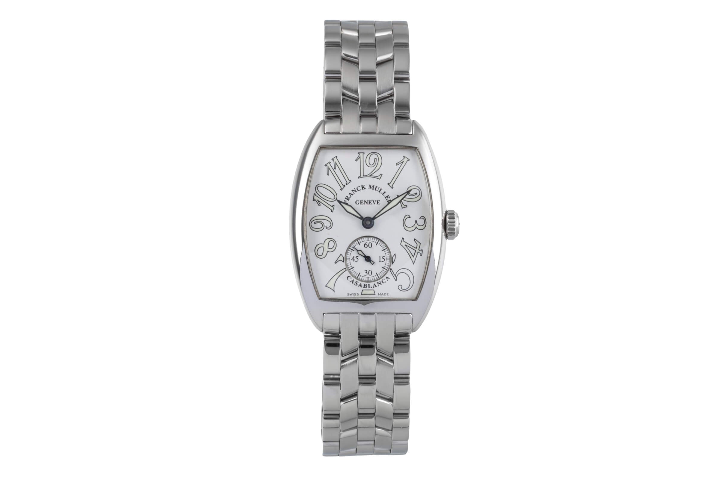 Franck Muller Casablanca Handaufzug Edelstahl Medium Size Ref. 7502S6  [2404539]