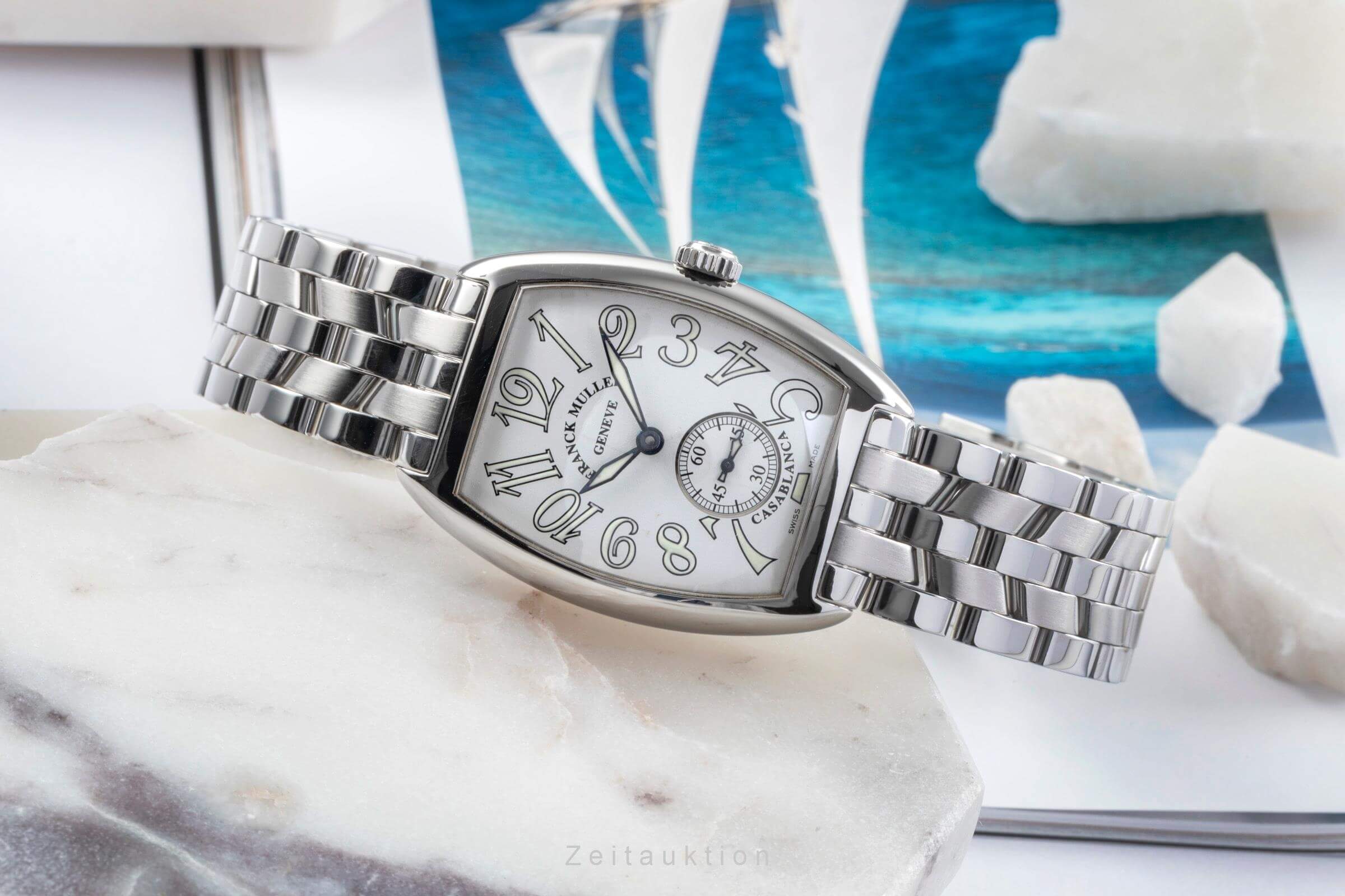 Franck Muller Casablanca steel manual winding 7500 Ref