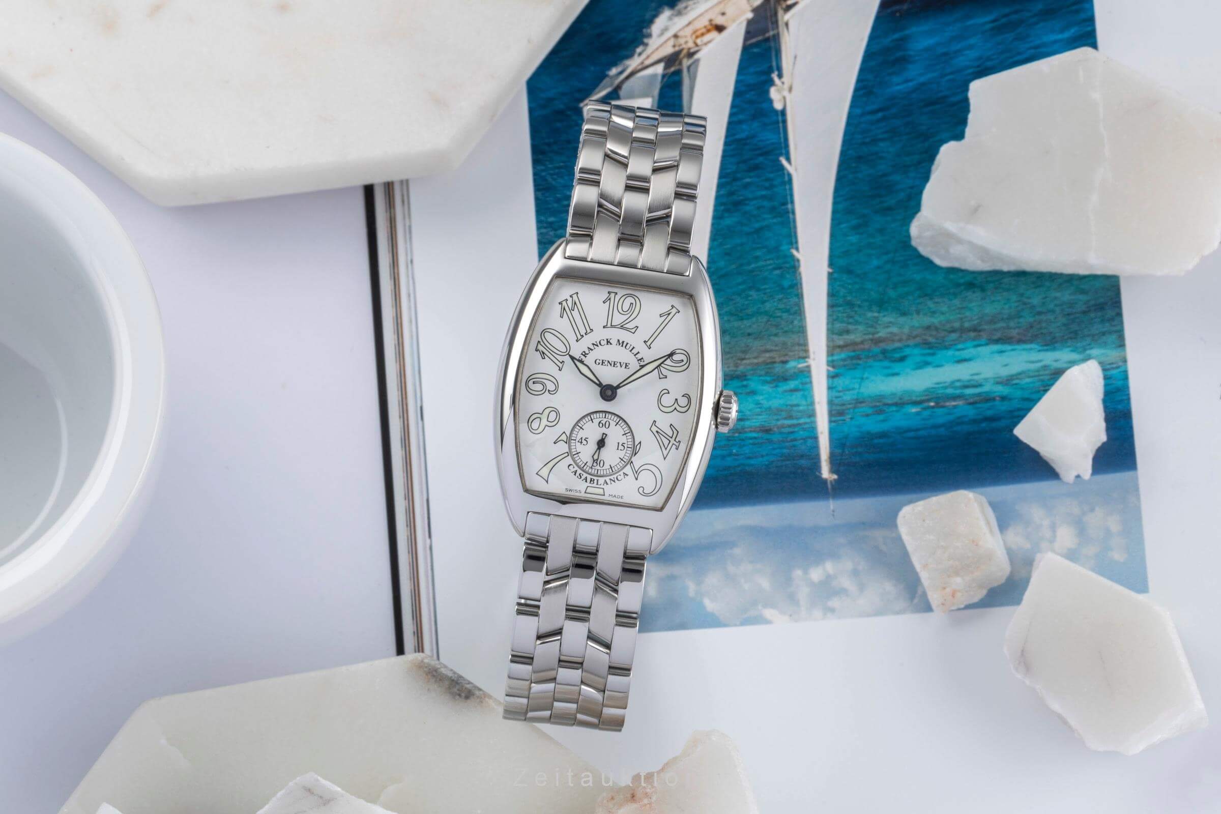 Franck Muller Casablanca Handaufzug Edelstahl Medium Size Ref. 7502S6  [2404539]