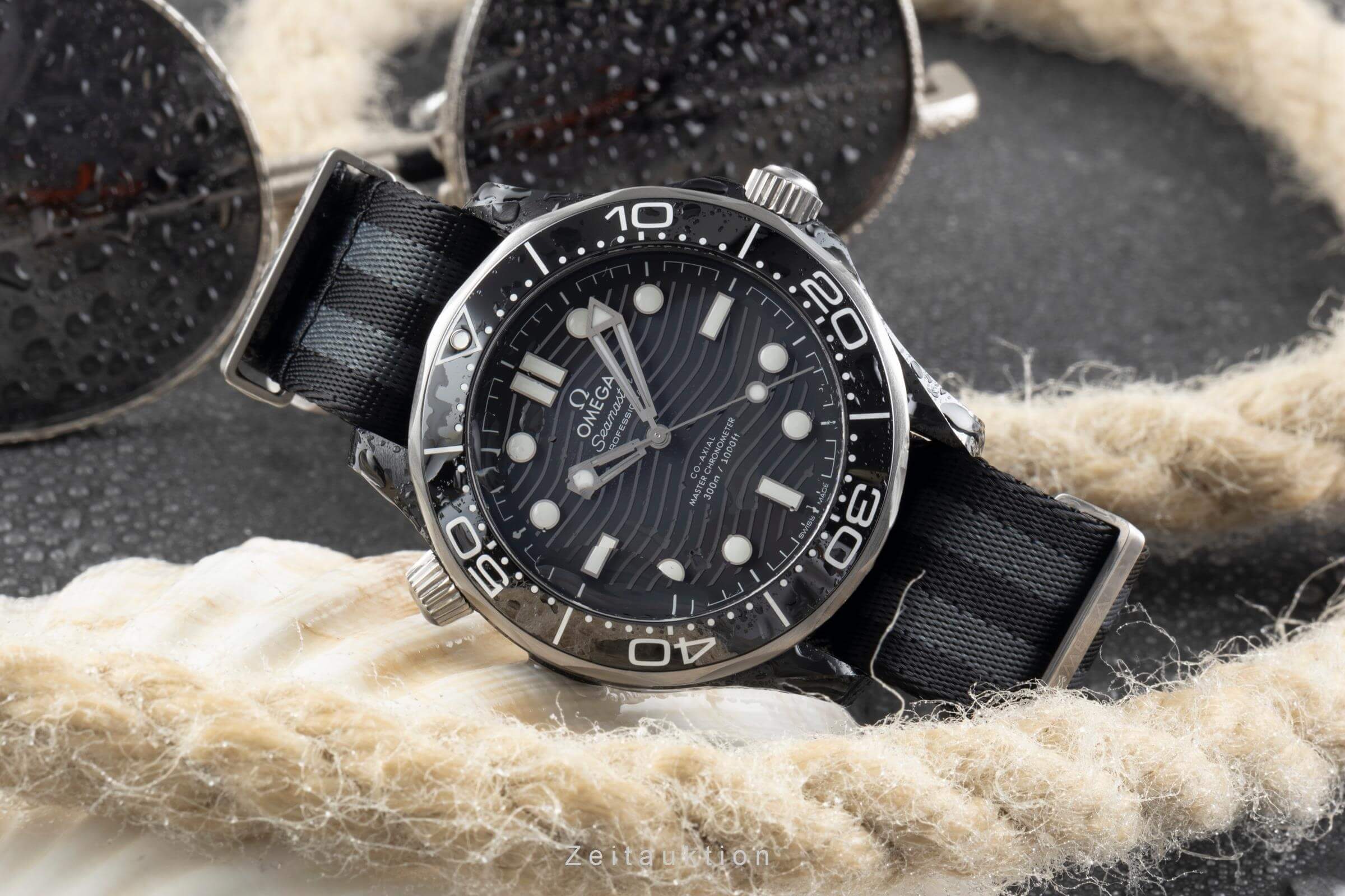 Omega Seamaster cerámica titanio automático 8806 Ref