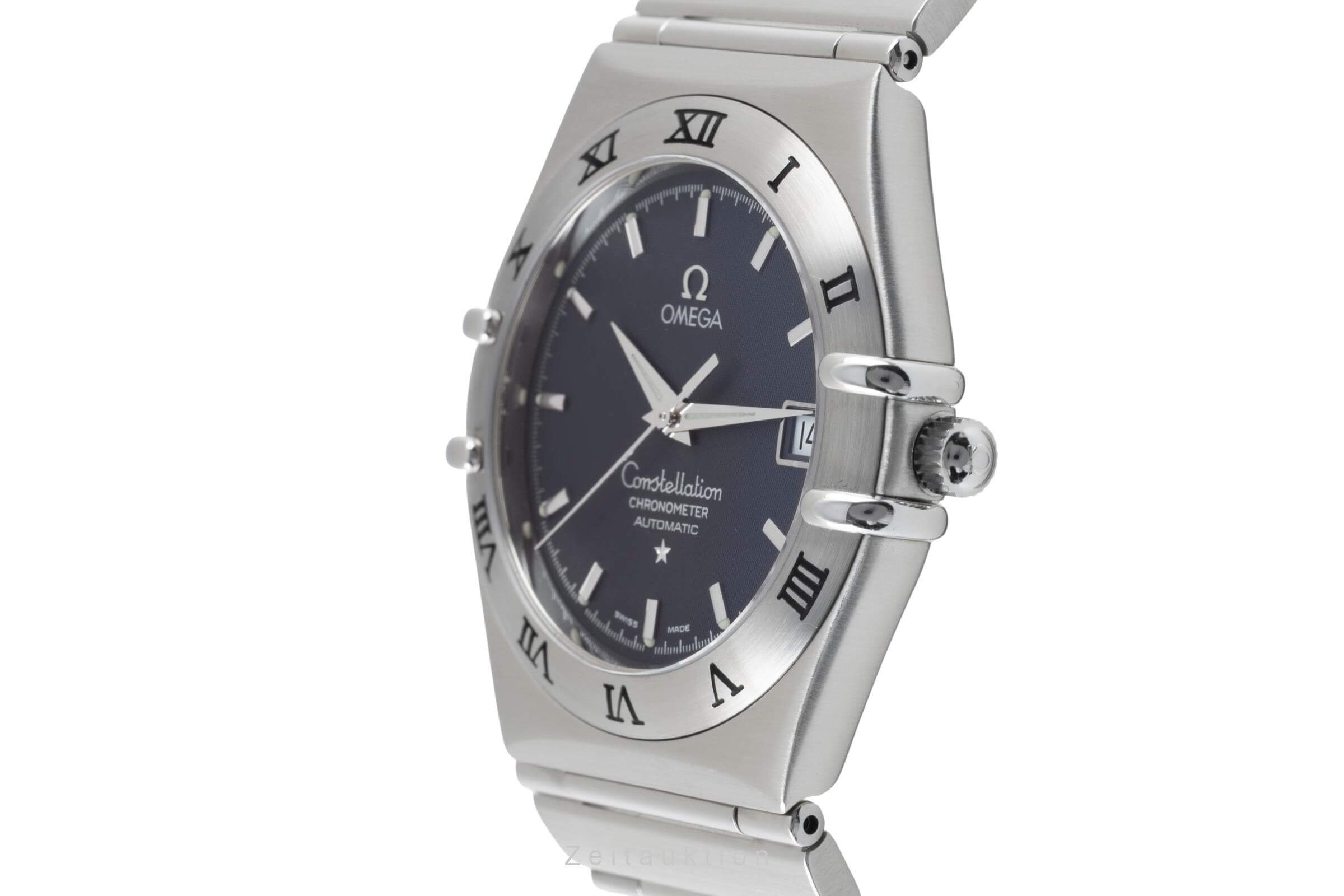 Omega Constellation acier automatique montre pour hommes 1502.40.00   368.1201  LP: 3200EUR  [2404632]
