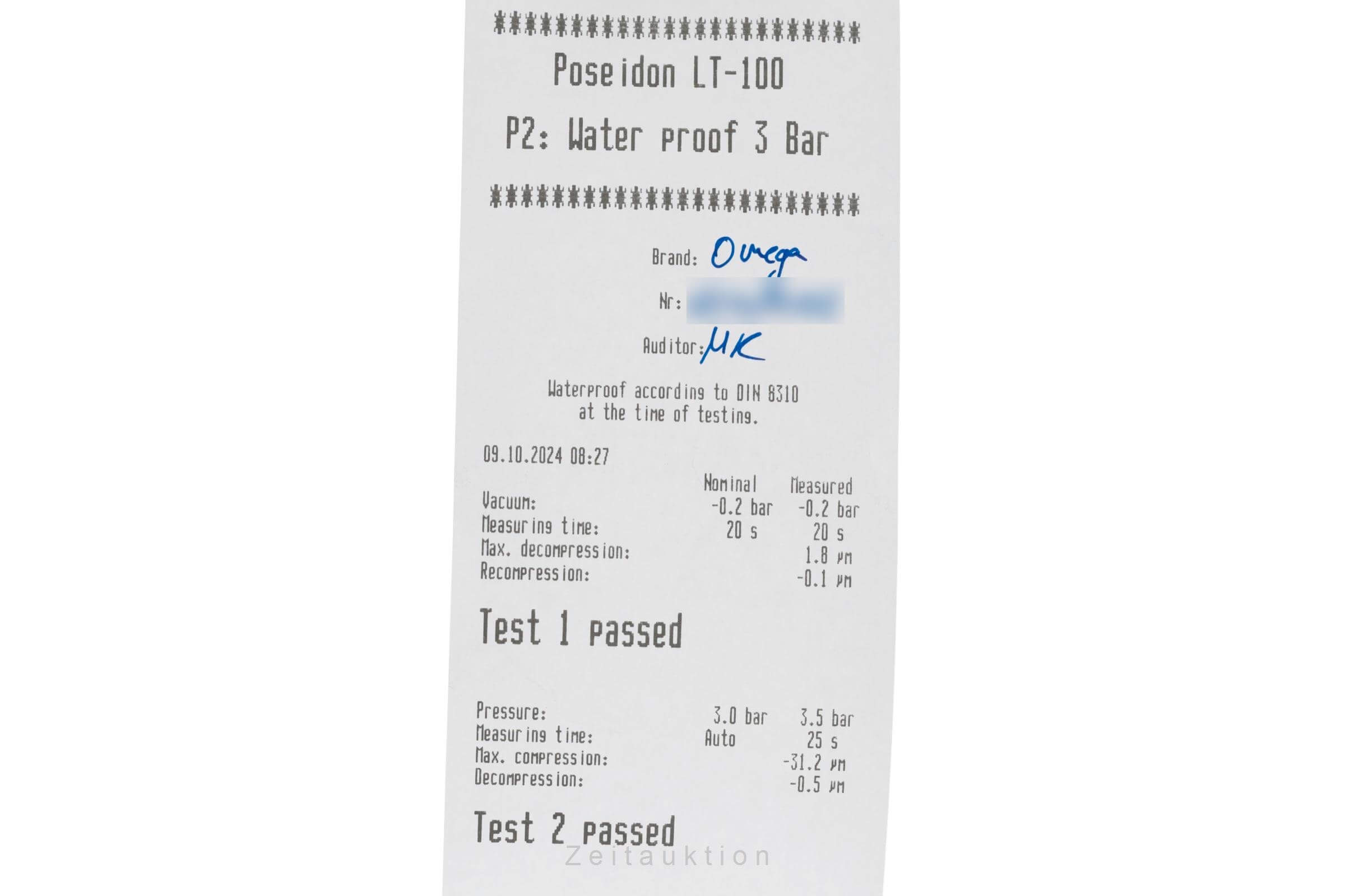 Omega Constellation acier automatique montre pour hommes 1502.40.00   368.1201  LP: 3200EUR  [2404632]