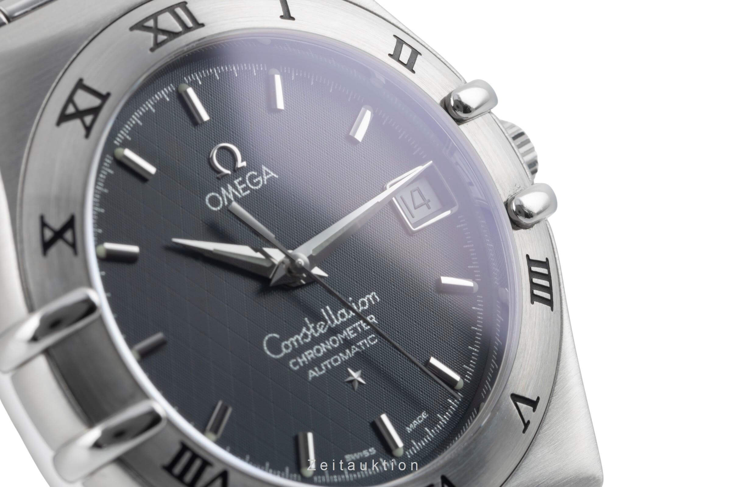 Omega Constellation acier automatique montre pour hommes 1502.40.00   368.1201  LP: 3200EUR  [2404632]