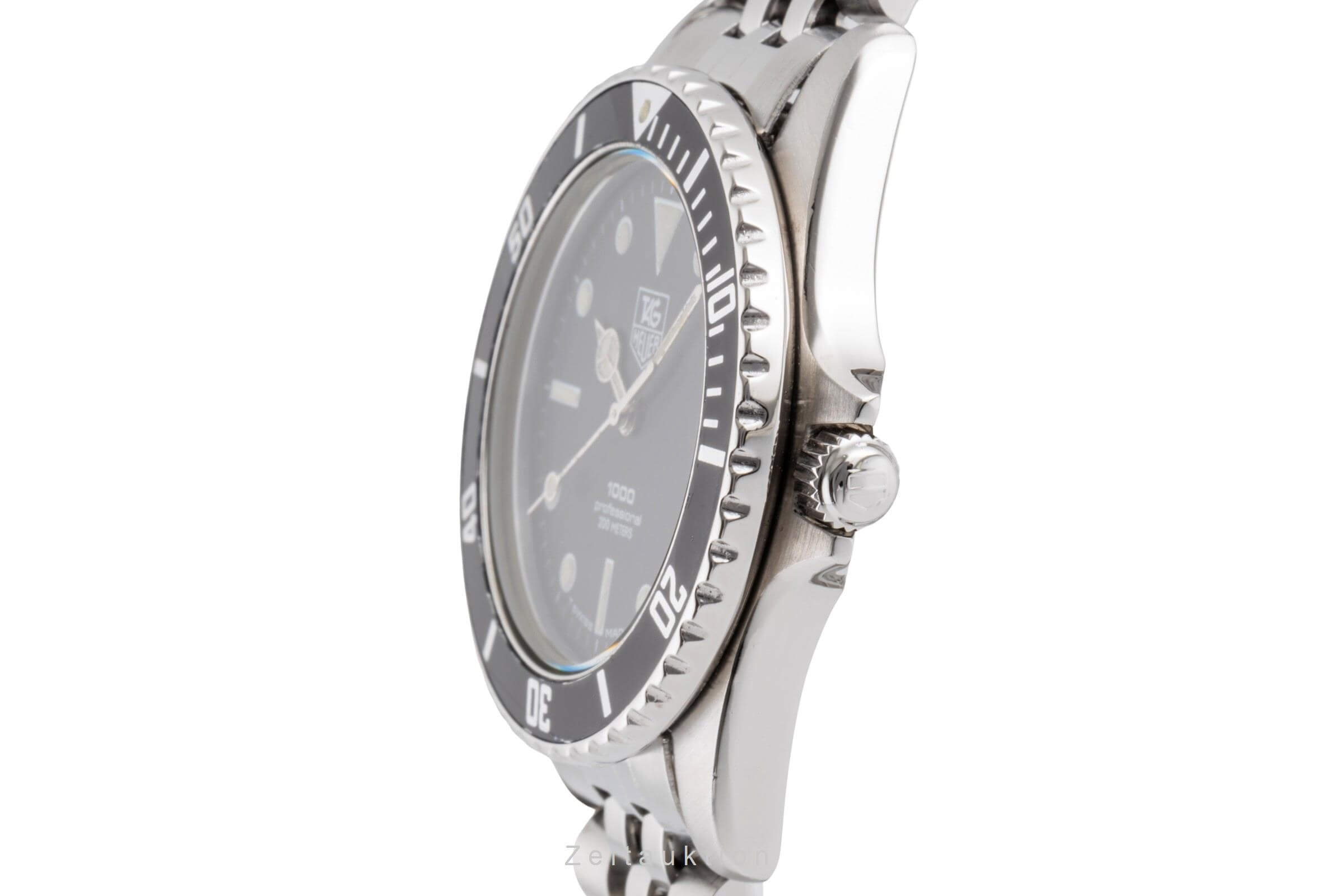 Tag Heuer 1000 Edelstahl Quarz Herrenuhr Edelstahl Ref. 980.0134 Klassiker  [2404683]