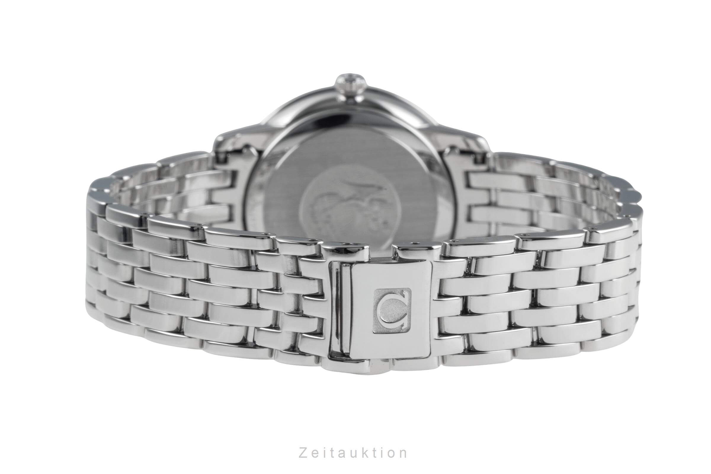 Omega De Ville steel quartz women's watch 424.10.27.60.55.001 LP: 3400EUR  [2404700]