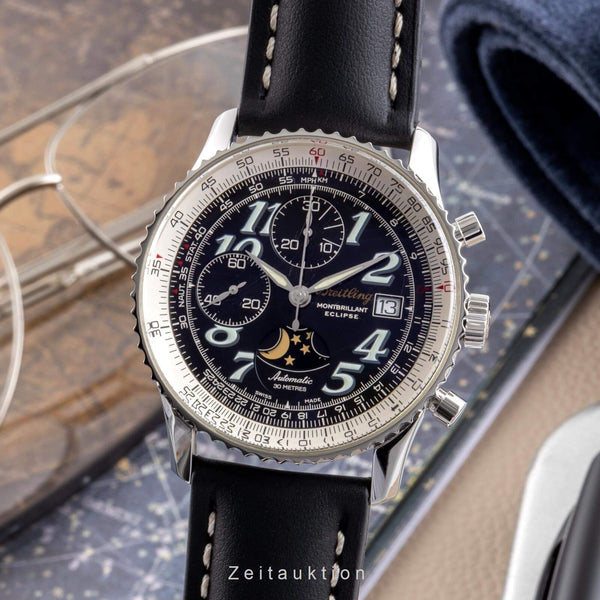 Breitling Montbrillant Eclipse Chronograph Automatik Stahl Herrenuhr Ref. A43030 [2404706]