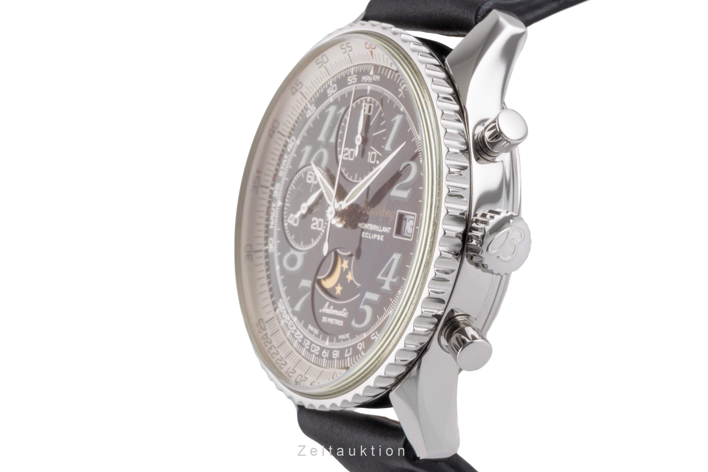 Breitling Montbrillant Eclipse Chronograph Automatik Stahl Herrenuhr Ref. A43030 [2404706]