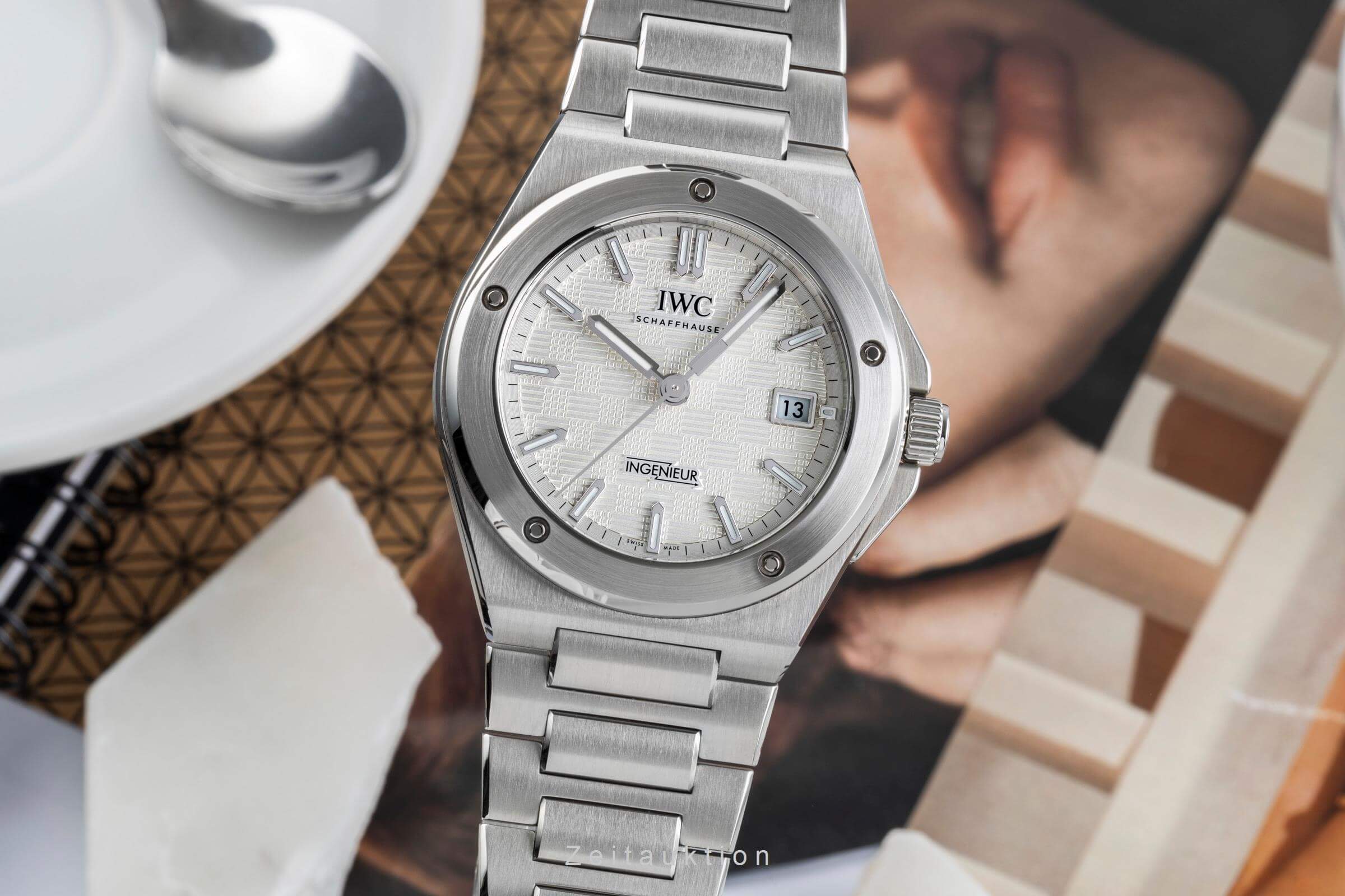 IWC Ingenieur acciaio automatismo orologio da uomo IW328902 LP: 12900EUR  [2404780]