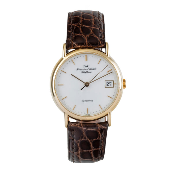 IWC Portofino 18 ct gold automatic men's watch IW351327 LP: 14300EUR  [2404853]