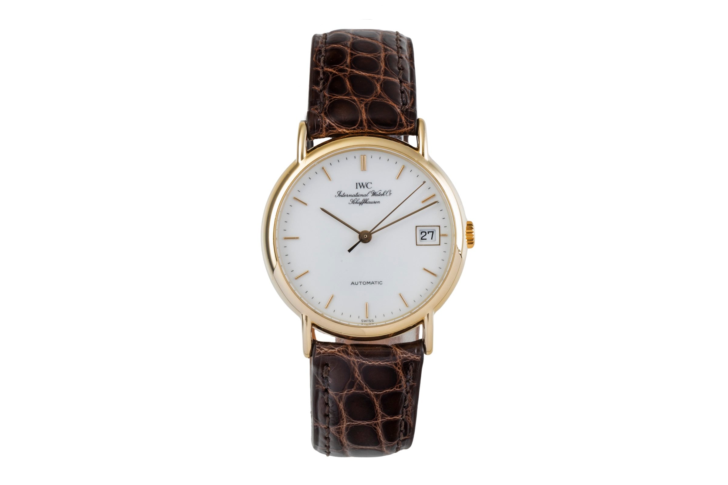 IWC Portofino 18 ct gold automatic men's watch IW351327 LP: 14300EUR  [2404853]