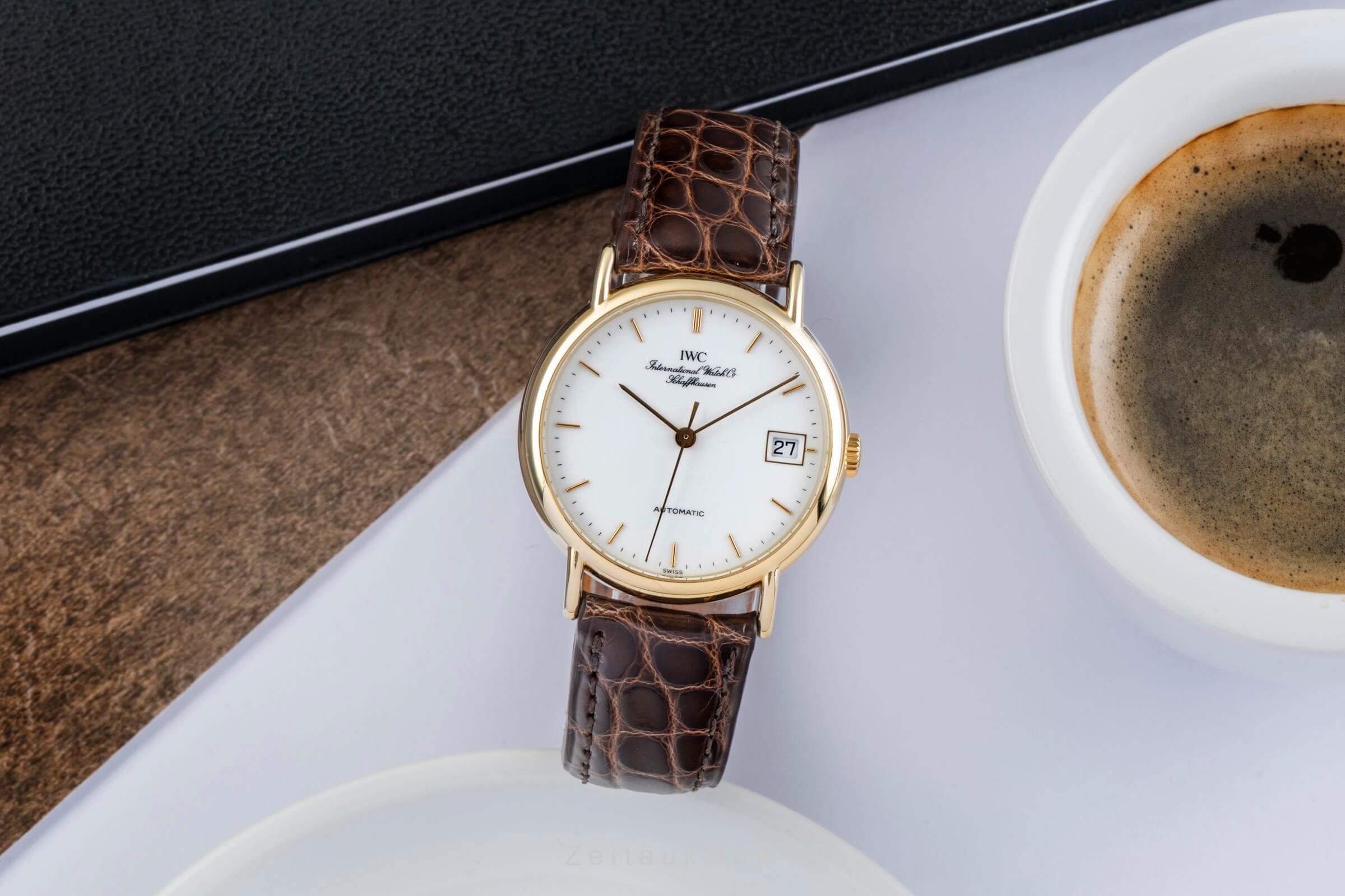 IWC Portofino 18 ct gold automatic men's watch IW351327 LP: 14300EUR  [2404853]