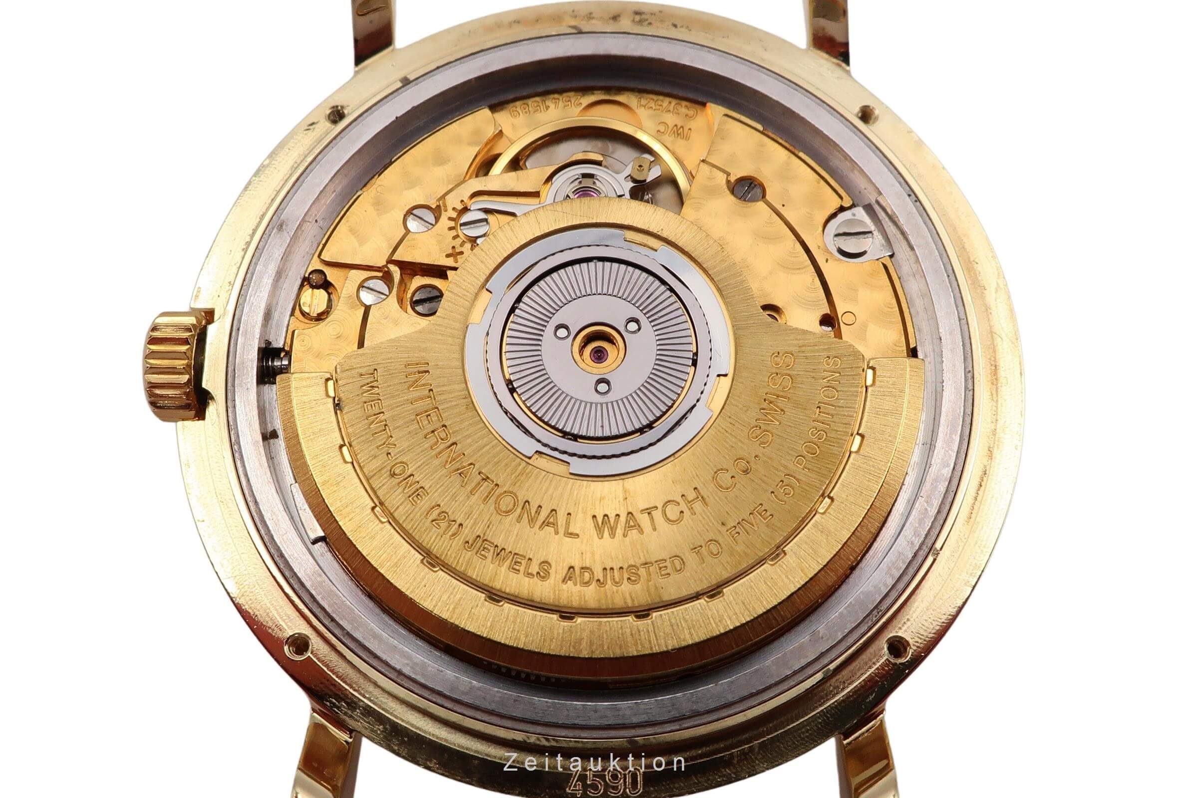 IWC Portofino 18 ct gold automatic men's watch IW351327 LP: 14300EUR  [2404853]
