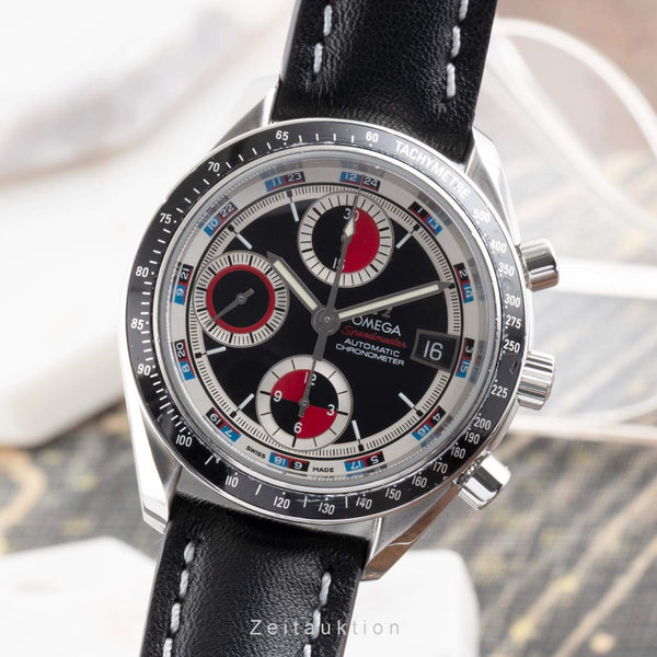 Omega Speedmaster cronografo acciaio automatismo orologio da uomo 3210.52.00, 178.0055  [2404880]