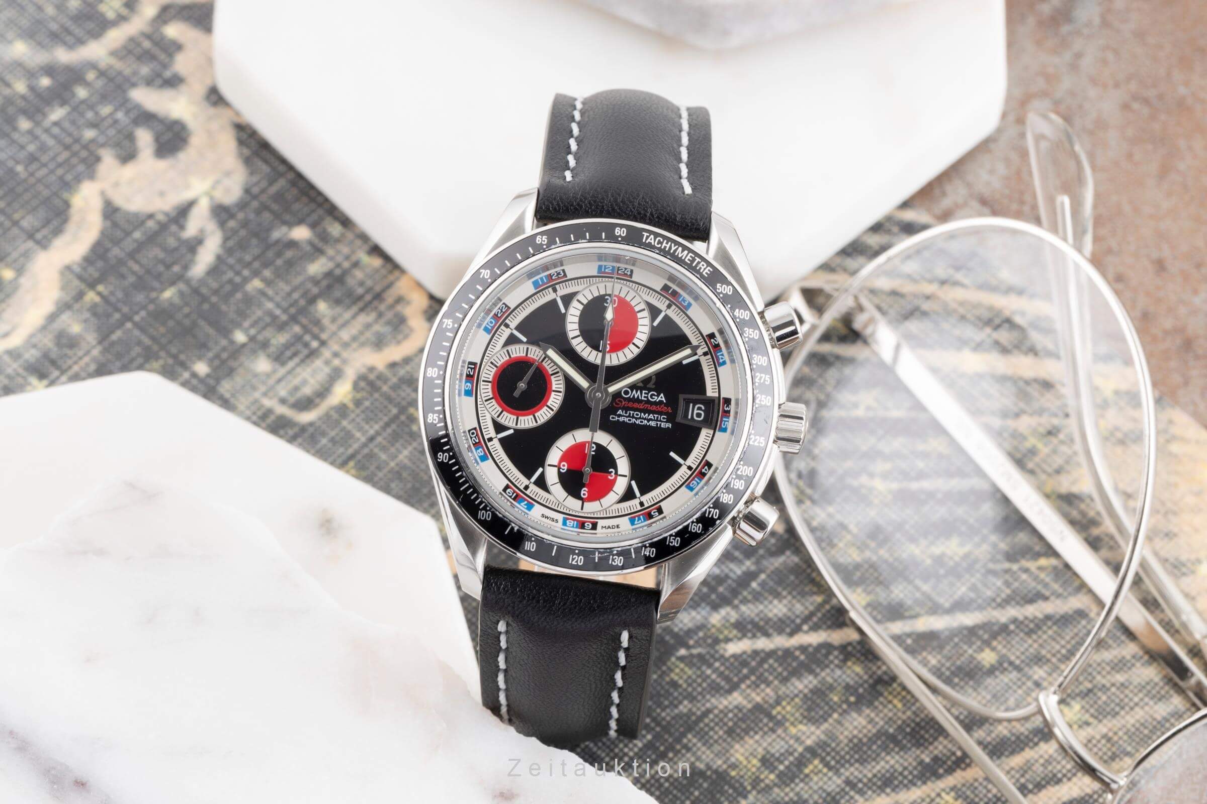 Omega Speedmaster cronografo acciaio automatismo orologio da uomo 3210.52.00, 178.0055  [2404880]