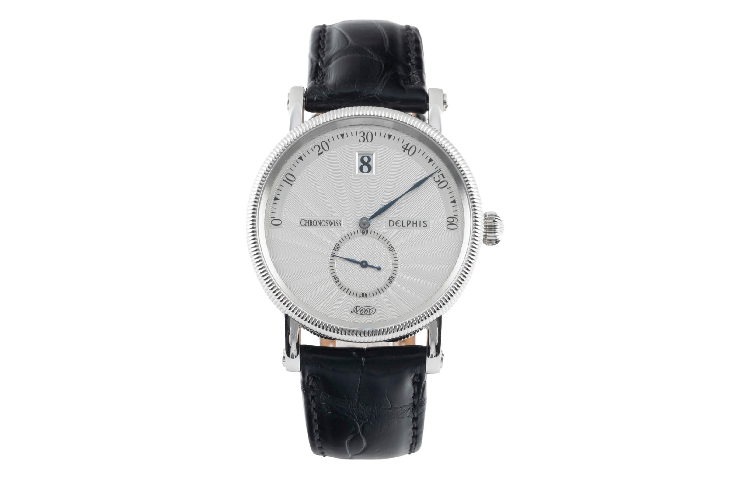 Chronoswiss Delphis Automatik Edelstahl Herrenuhr Glasboden Ref. CH1423  [2404918]