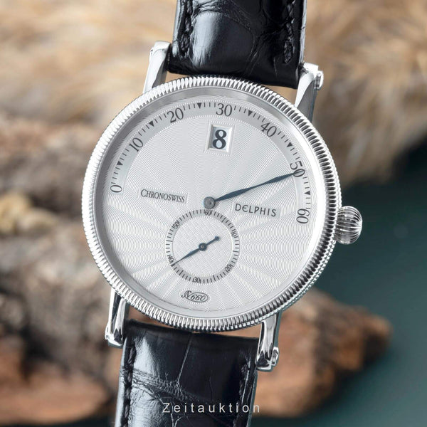 Chronoswiss Delphis Automatik Edelstahl Herrenuhr Glasboden Ref. CH1423  [2404918]