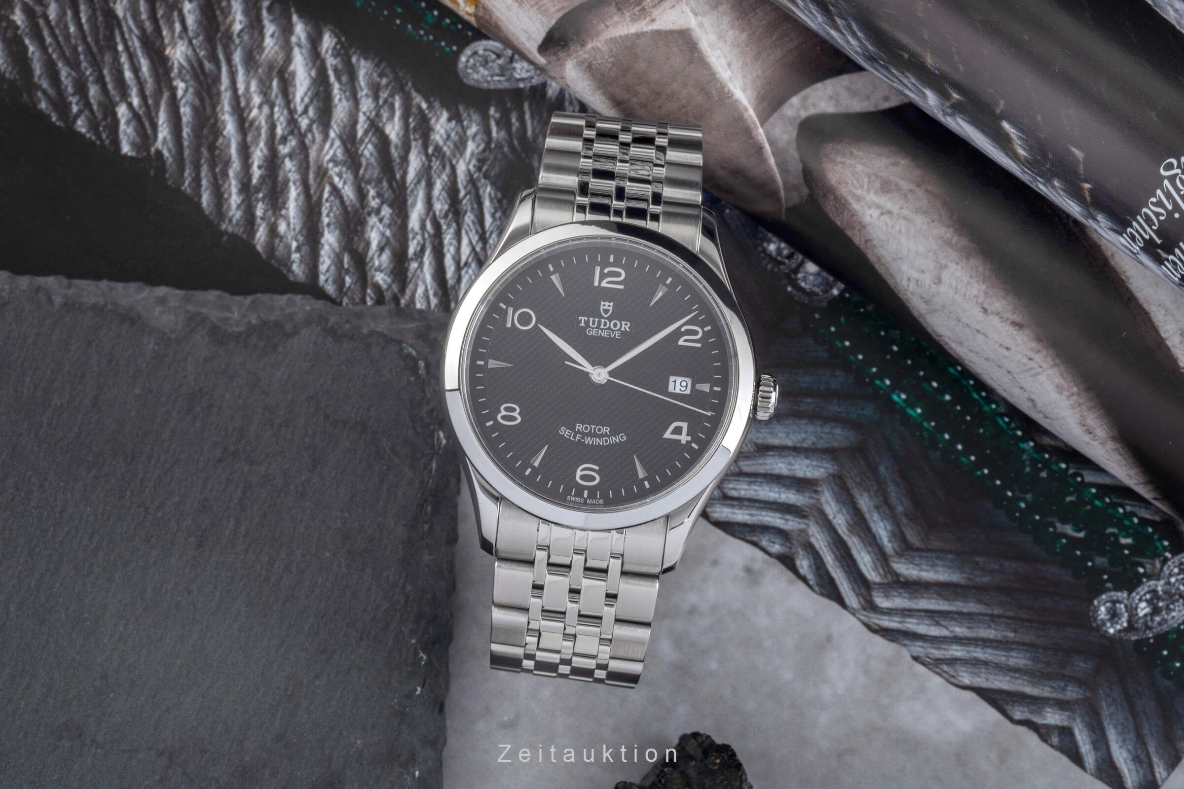 Tudor 1926 Edelstahl Automatik Black Dial Herrenuhr Ref. 91550-0002 B&P 2022 [2405063]