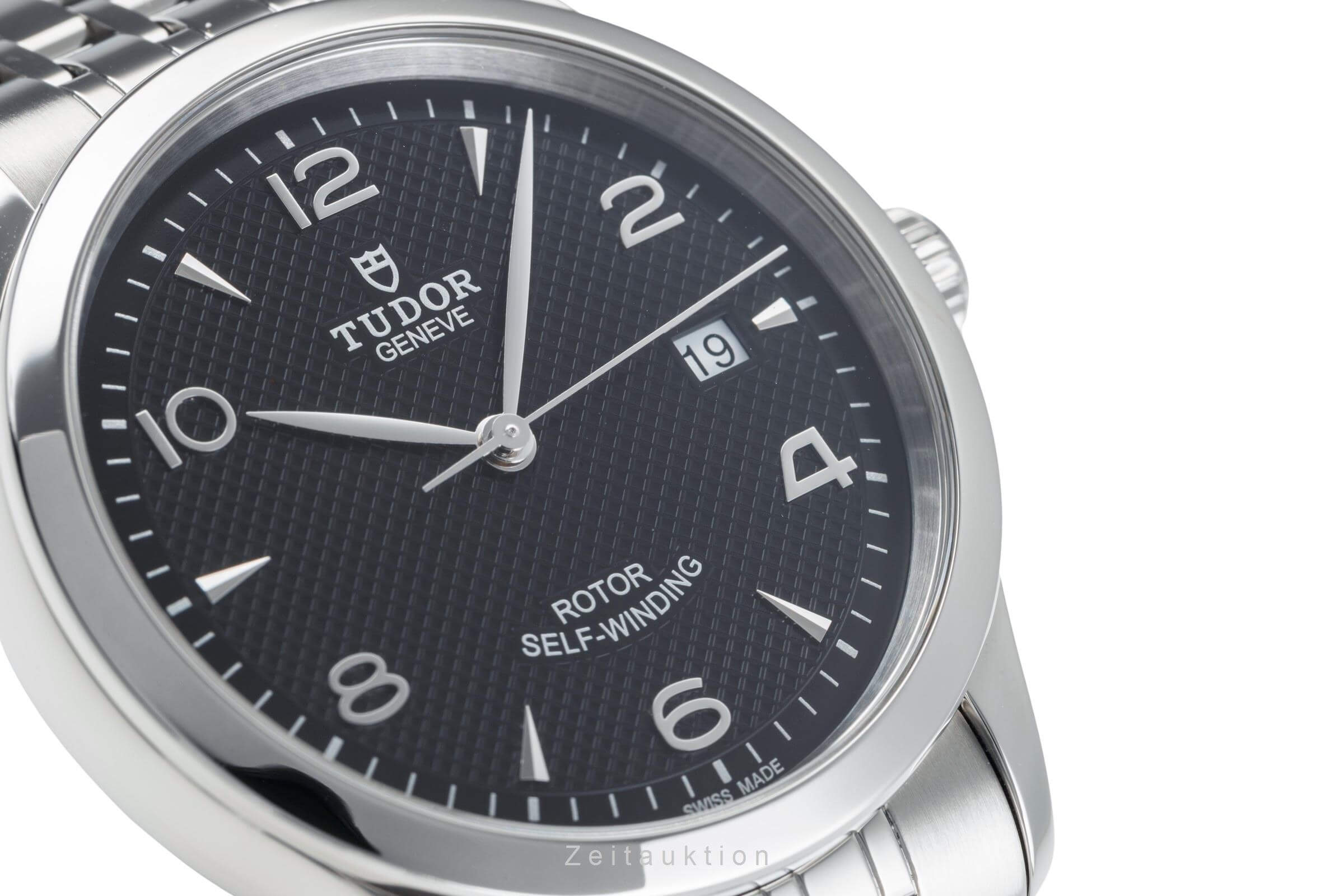 Tudor 1926 Edelstahl Automatik Black Dial Herrenuhr Ref. 91550-0002 B&P 2022 [2405063]