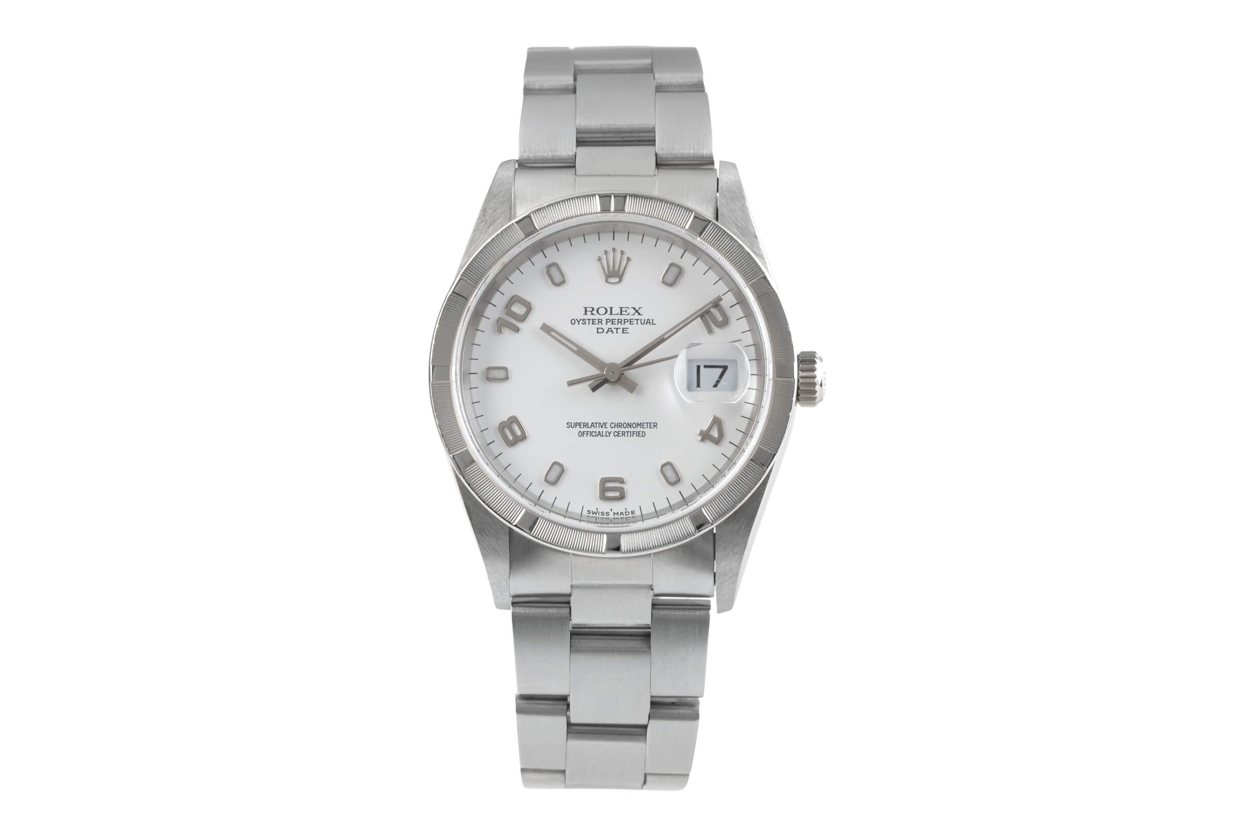 Rolex Date acciaio automatismo orologio da uomo 15210  [2405106]