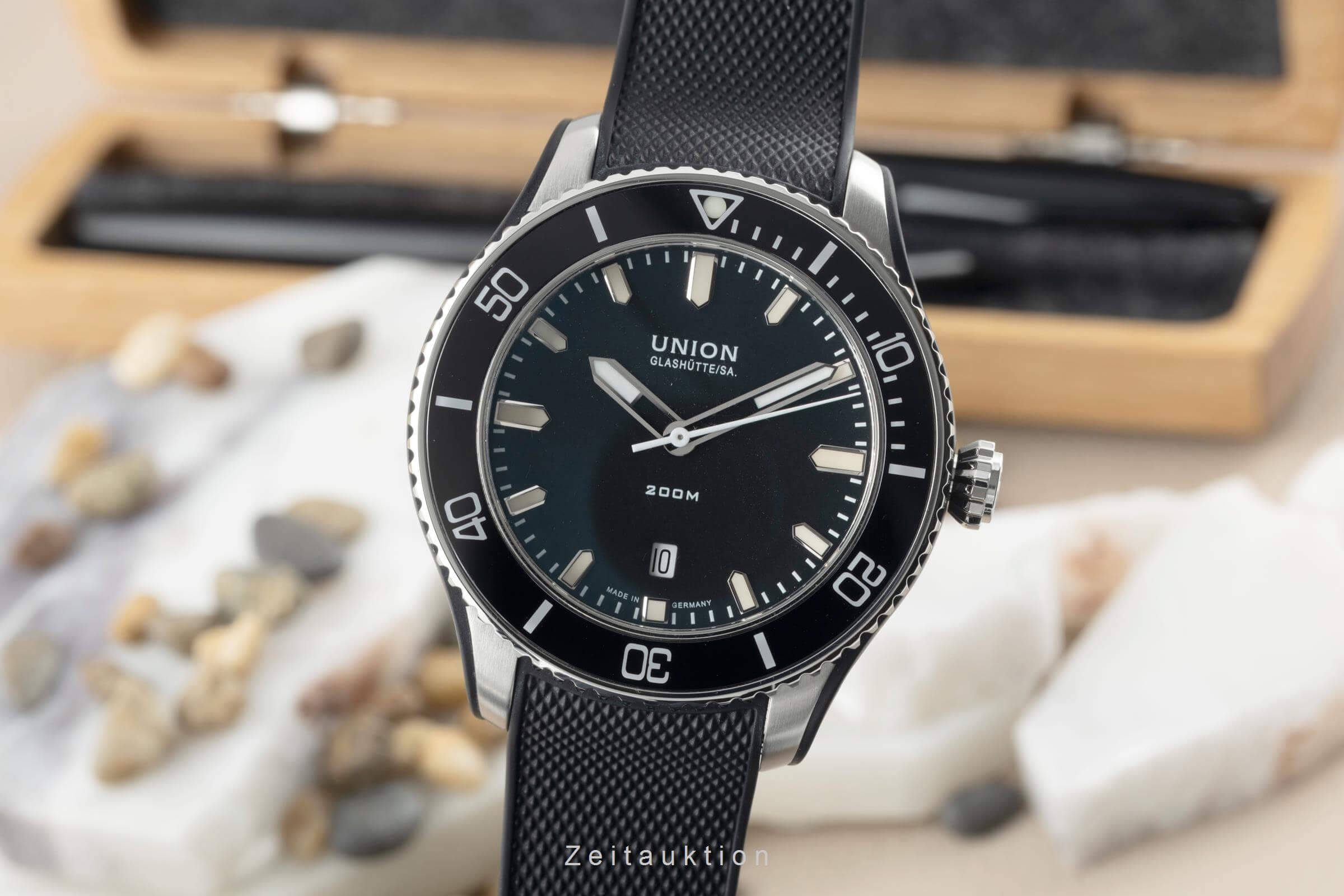 Union Glashütte Belisar steel automatic men's watch D 009.907 LP: 2300EUR  [2405122]