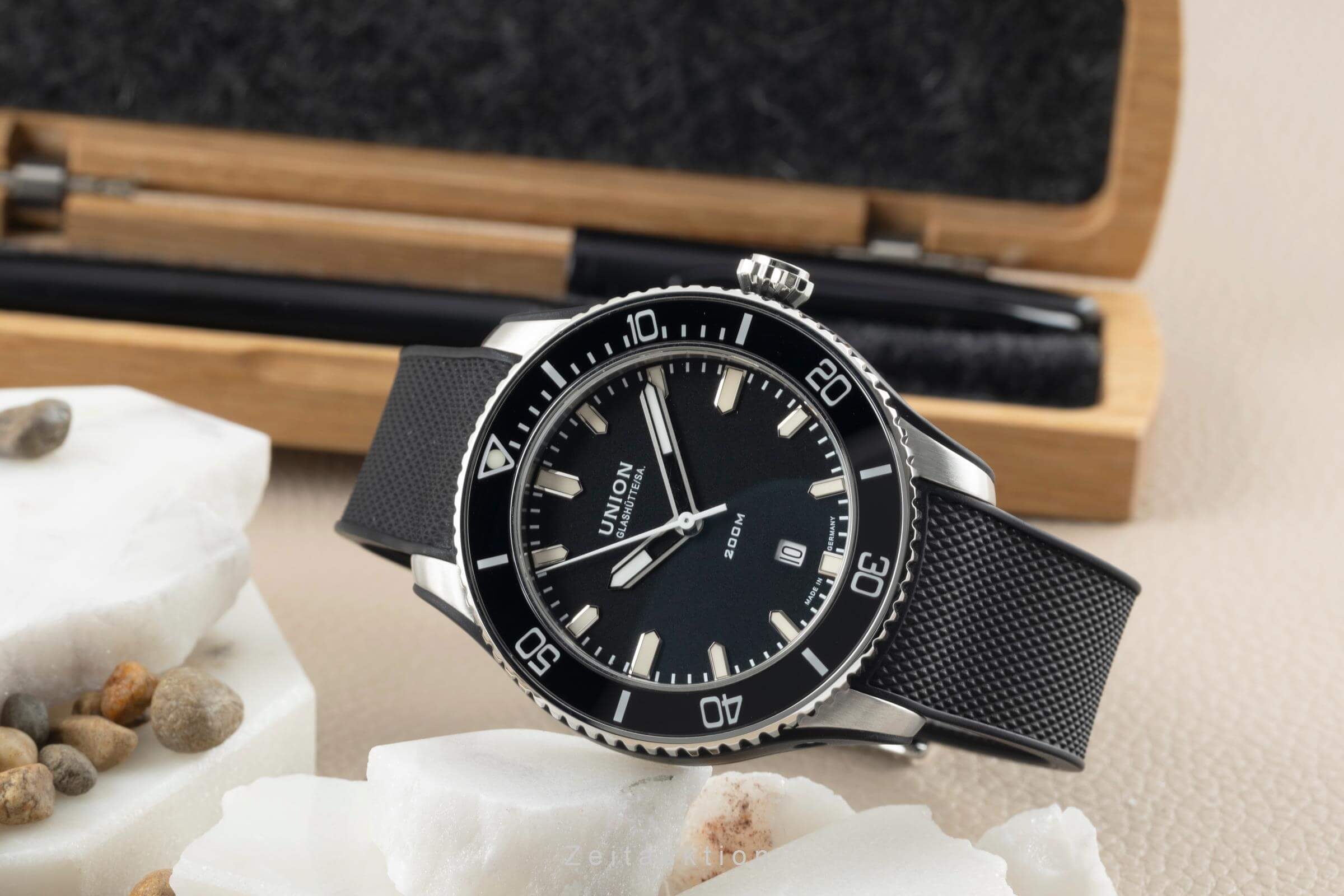 Union Glashütte Belisar Datum Sport Automatik Herrenuhr R. D009.907 NP: 2300,- € [2405122]