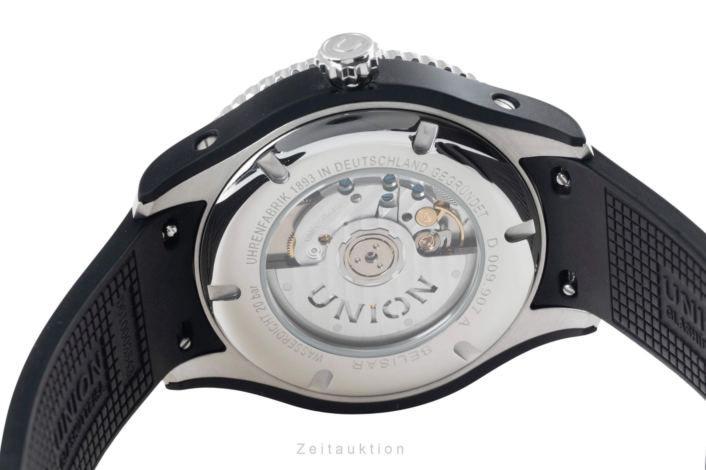 Union Glashütte Belisar Datum Sport Automatik Herrenuhr R. D009.907 NP: 2300,- € [2405122]