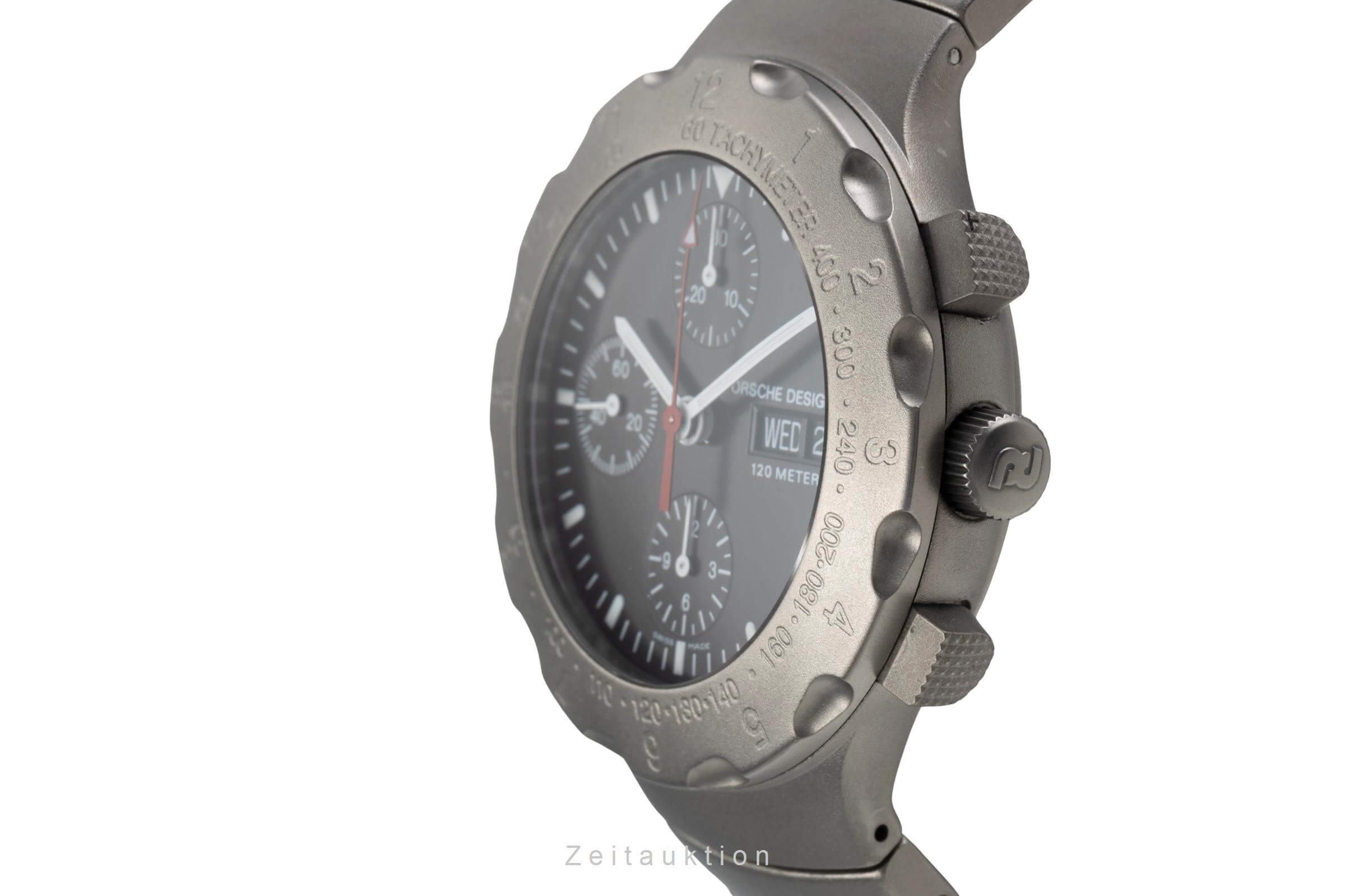 Porsche Design by Eterna Chronograph Automatik Titan Herrenuhr Ref. 674.6500.10  [2405137]