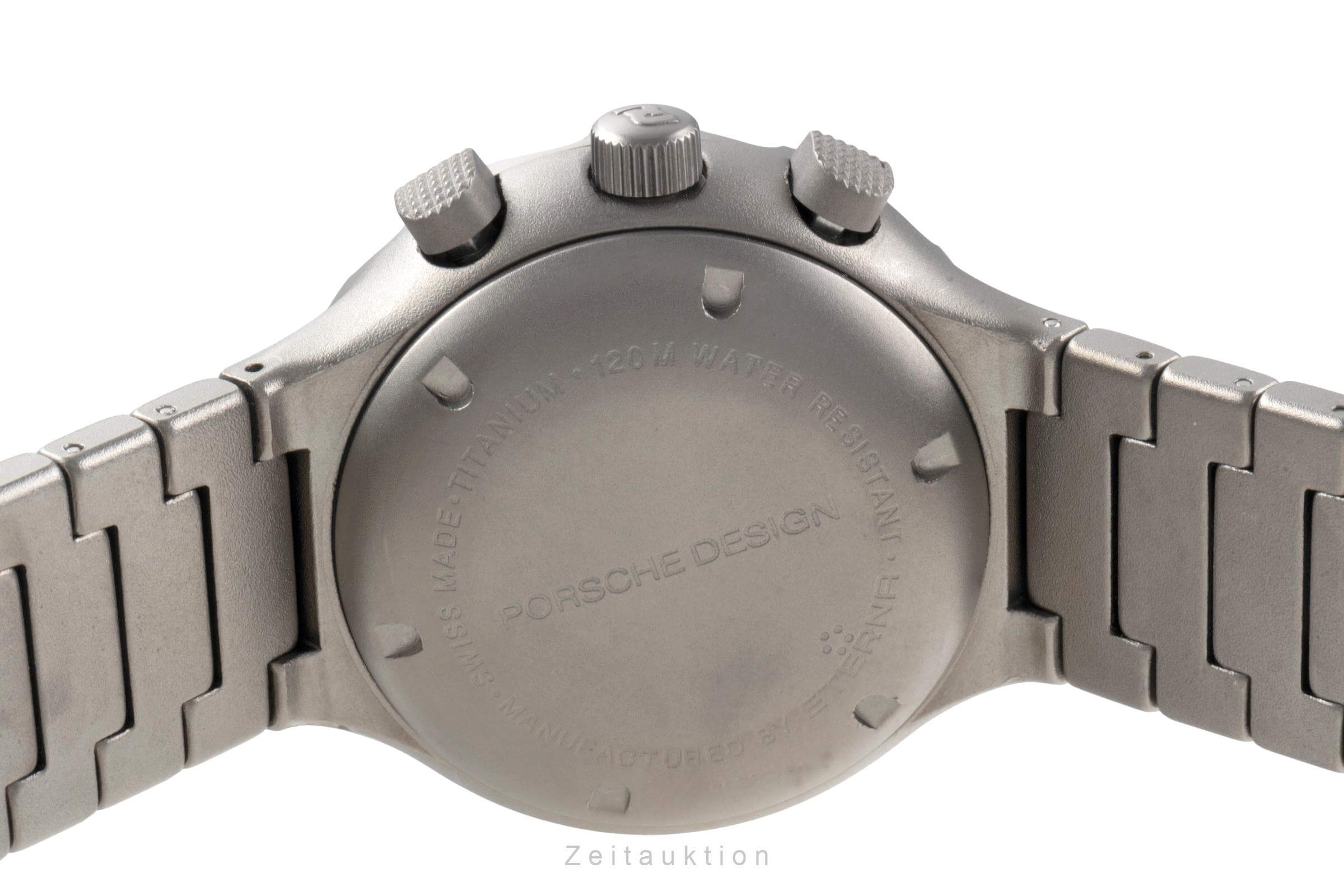 Porsche Design by Eterna Chronograph Automatik Titan Herrenuhr Ref. 674.6500.10  [2405137]