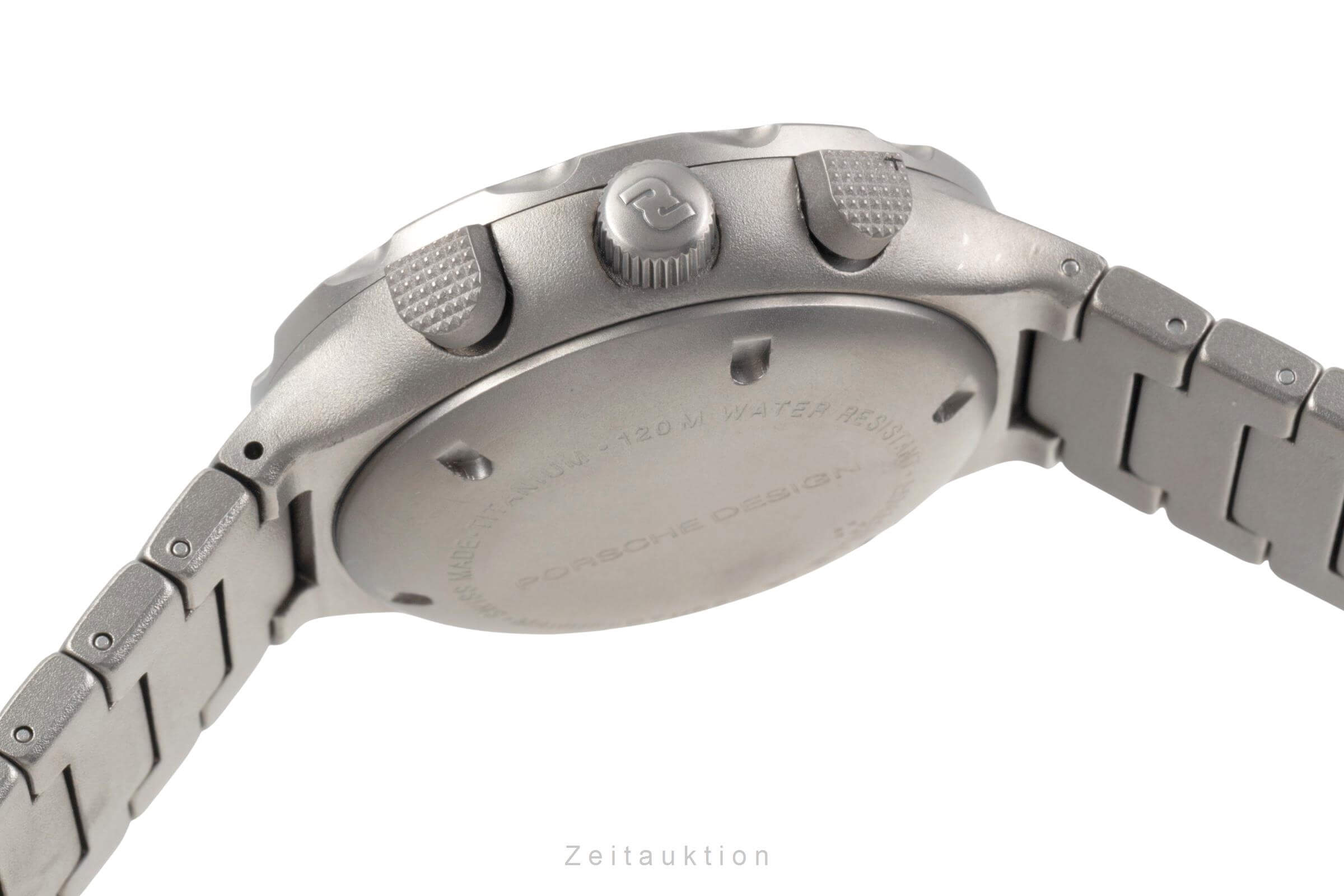 Porsche Design by Eterna Chronograph Automatik Titan Herrenuhr Ref. 674.6500.10  [2405137]