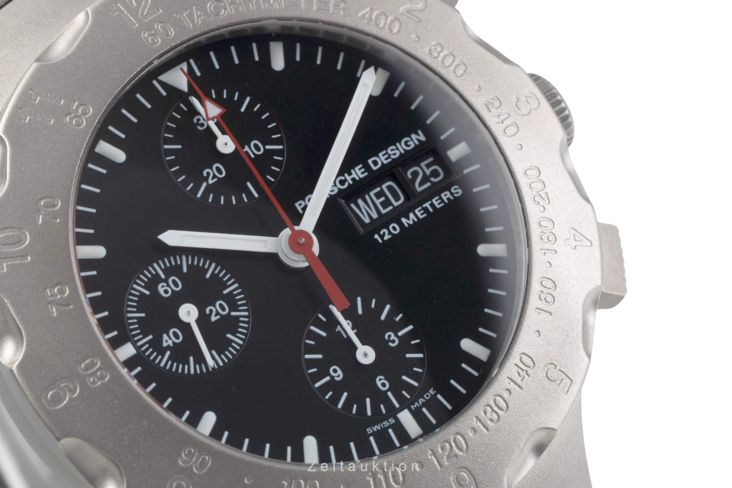 Porsche Design by Eterna Chronograph Automatik Titan Herrenuhr Ref. 674.6500.10  [2405137]