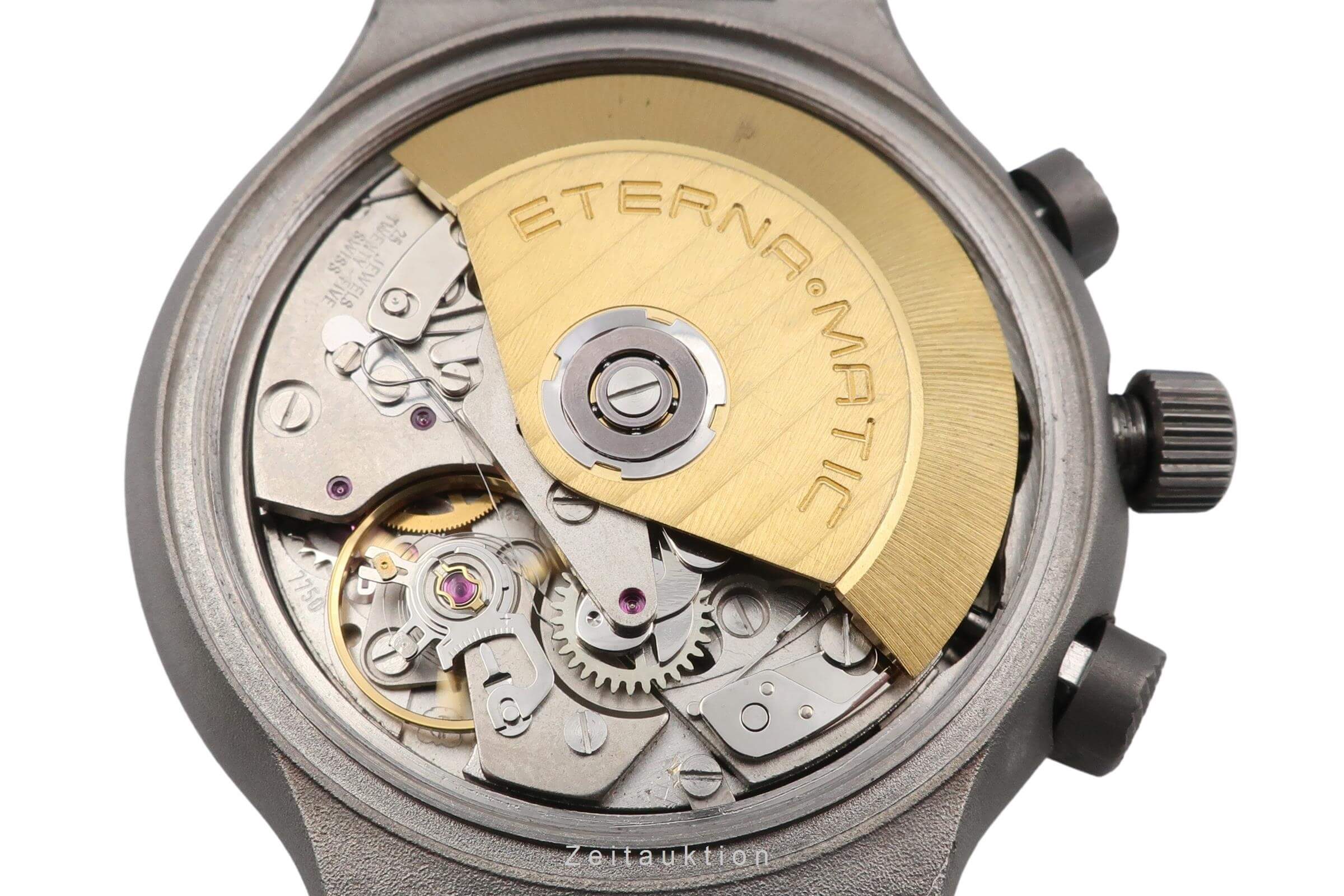 Porsche Design by Eterna Chronograph Automatik Titan Herrenuhr Ref. 674.6500.10  [2405137]