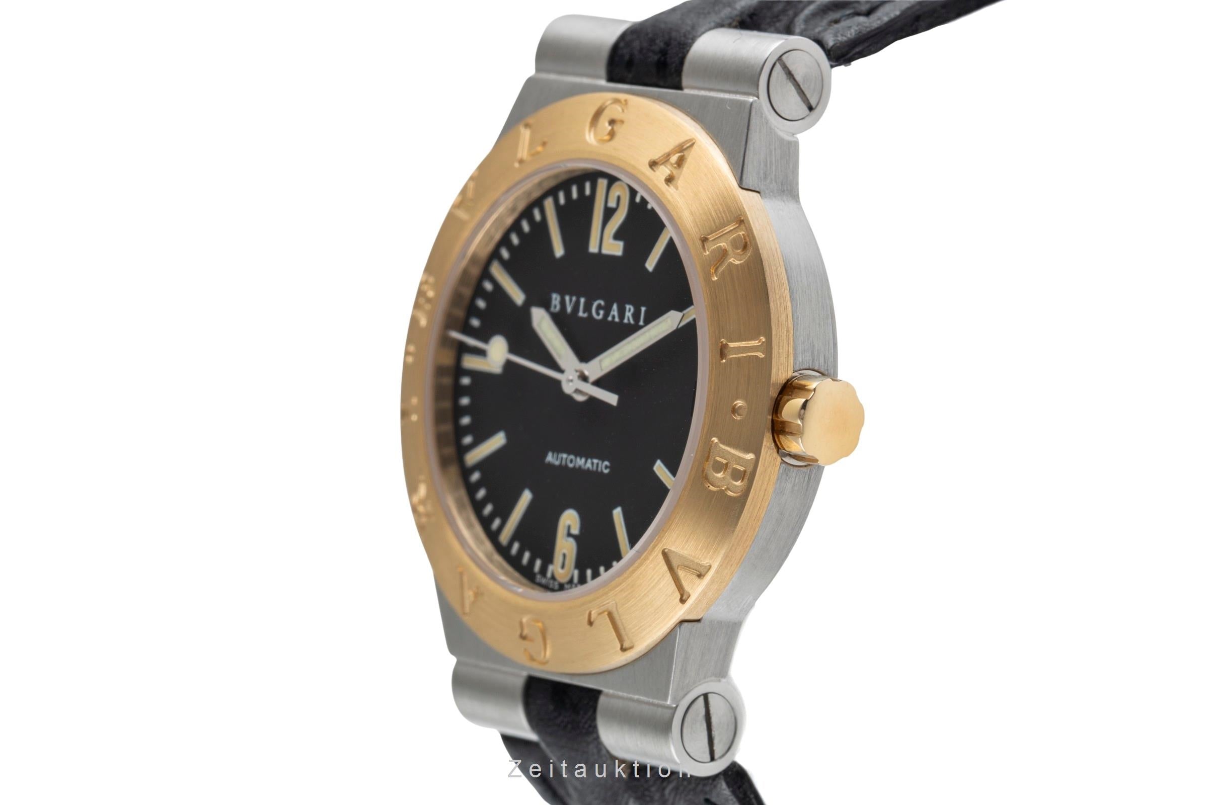 Bvlgari Diagono steel / gold quartz Kal. 3002, MBRA Ref. LC29SG