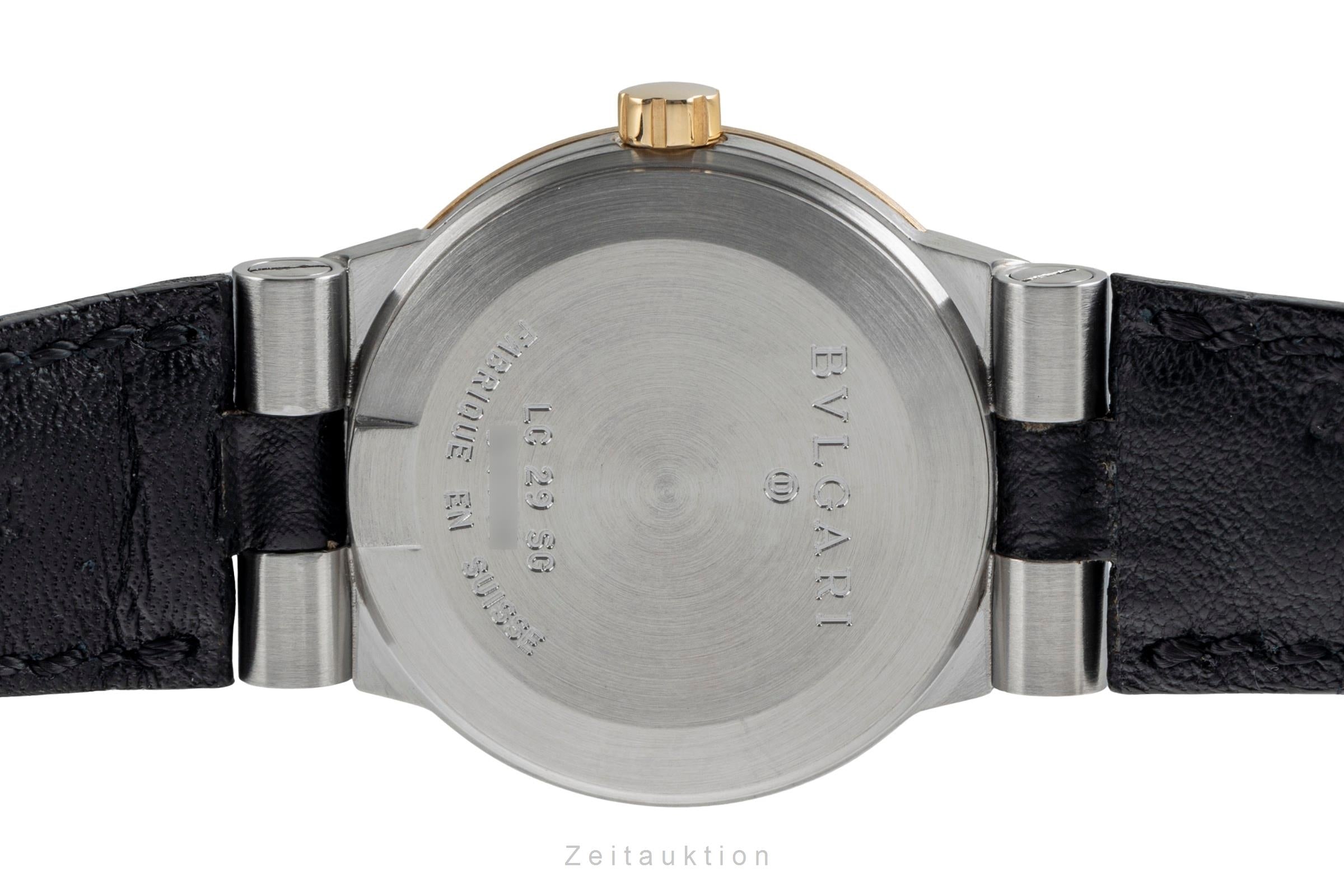 Bvlgari Diagono acier / or  quartz montre pour femmes LC29SG  [2405164]