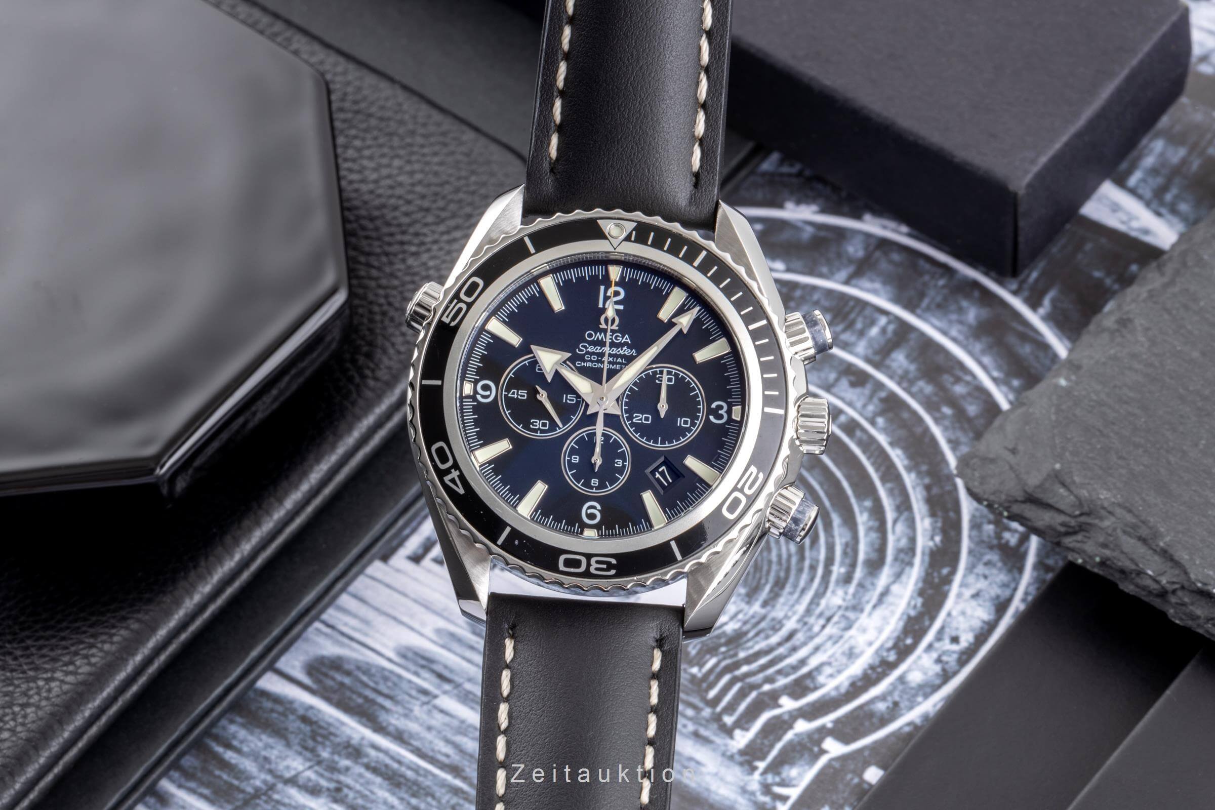 Omega Seamaster chronograph steel automatic men's watch 2210.50.00  [2405199]
