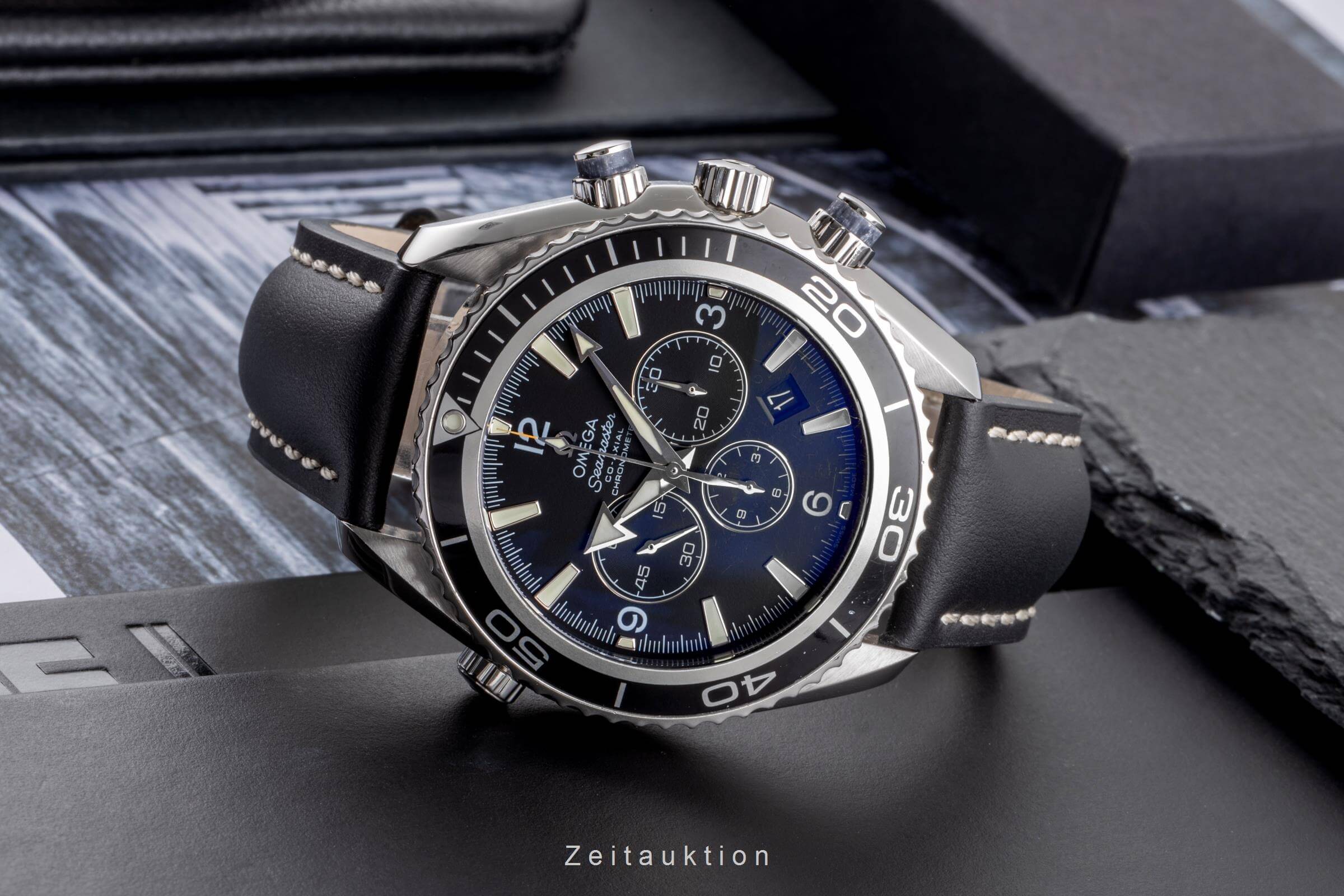 Omega Seamaster chronographe acier automatique montre pour hommes 2210.50.00  [2405199]