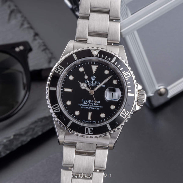 Rolex Submariner acciaio automatismo orologio da uomo 16610  [2405216]
