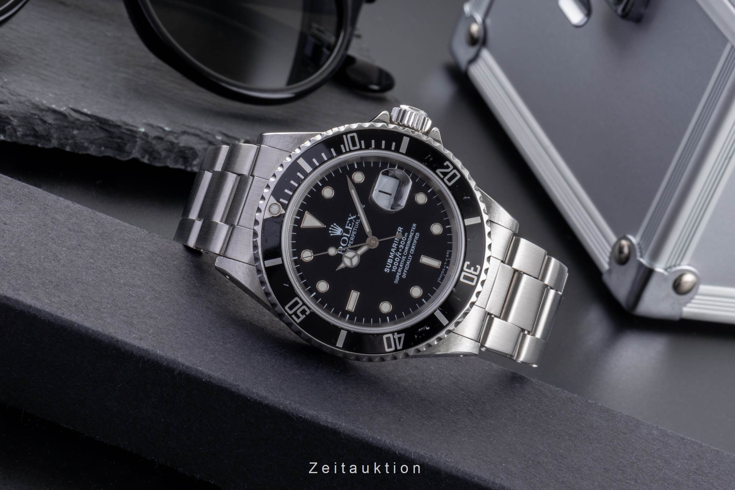 Rolex Submariner acciaio automatismo orologio da uomo 16610  [2405216]