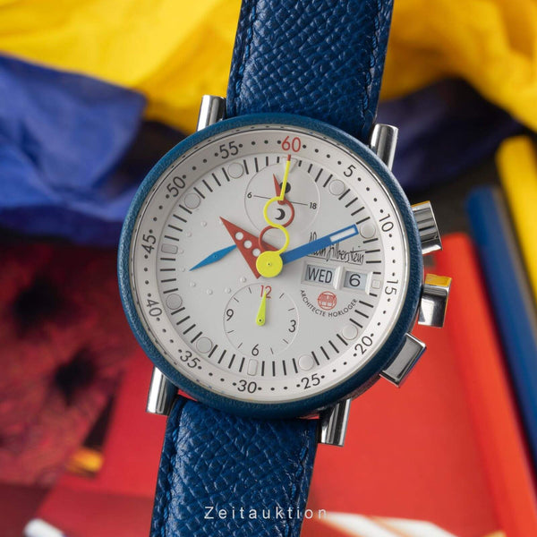 Alain Silberstein Krono Bauhaus Les Gummy Chronograph Stahl Automatik Limitiert [2405276]