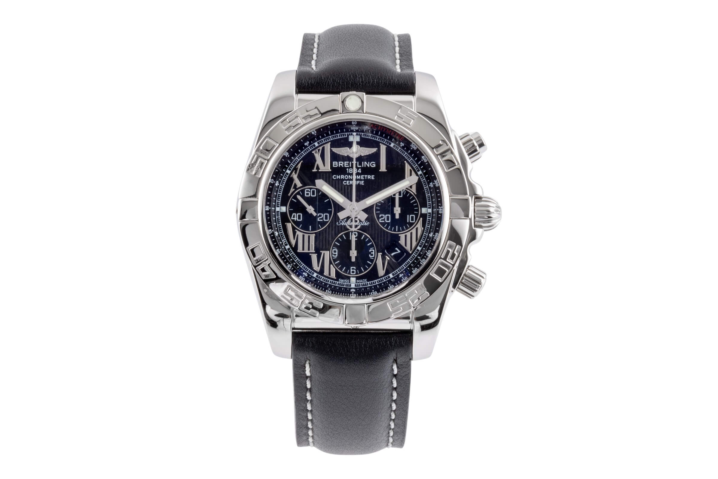 Breitling Chronomat 44 chronograph steel automatic men's watch AB0110  [2405331]