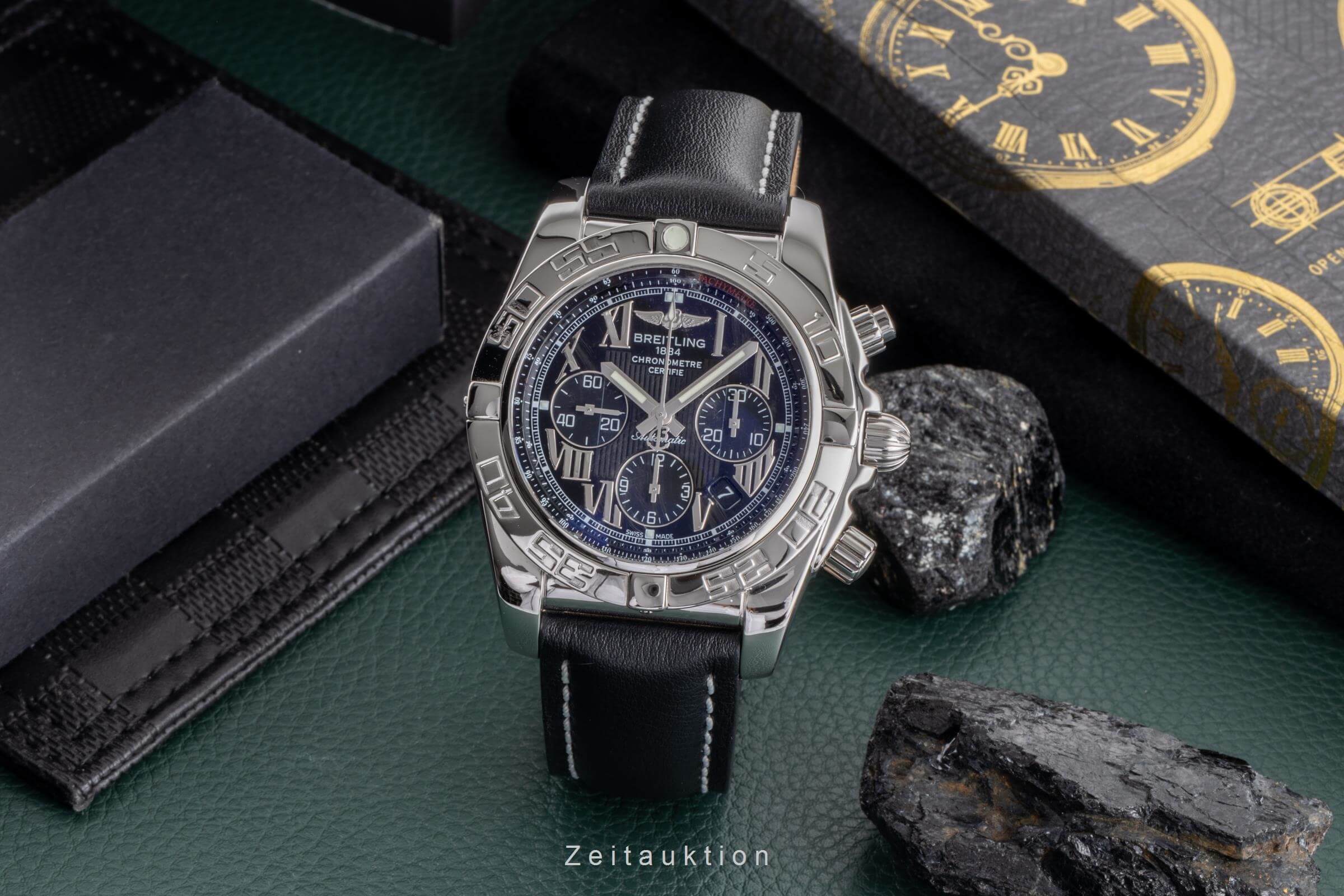 Breitling Chronomat 44 chronograph steel automatic men's watch AB0110  [2405331]