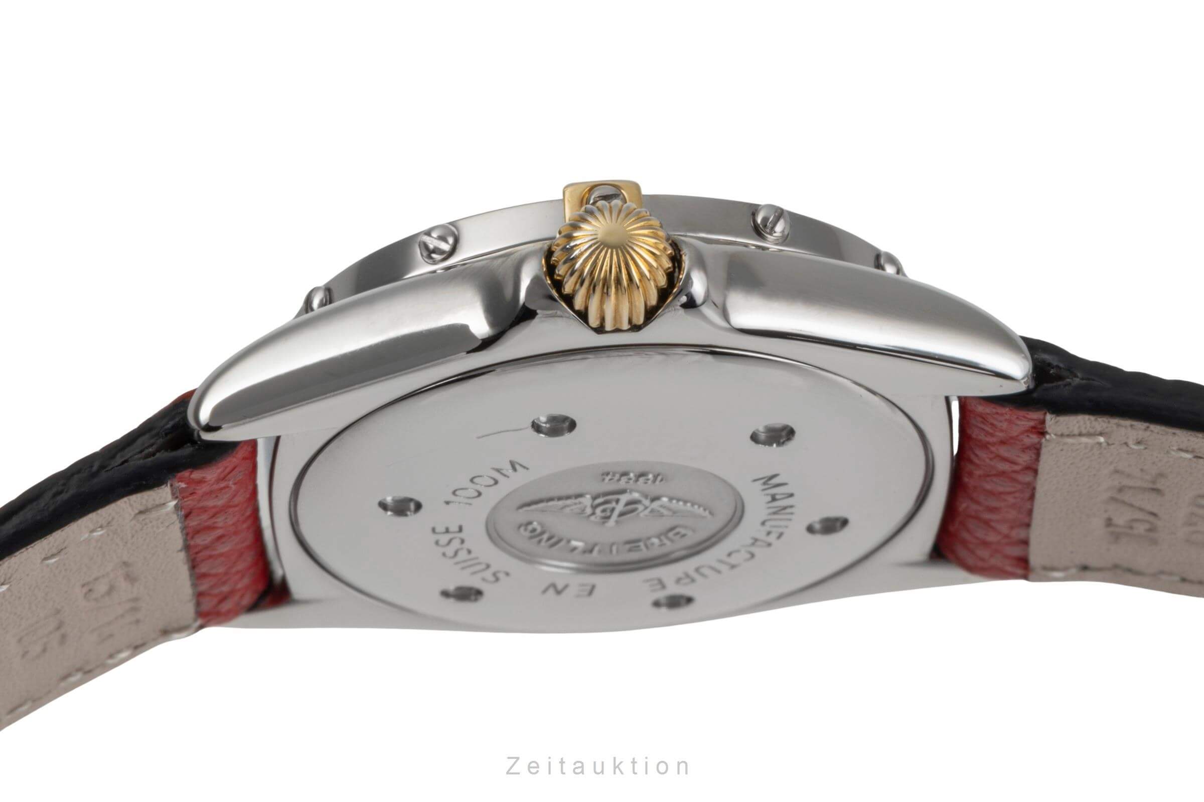 Breitling Callistino steel / gold quartz women's watch B52045  [2405340]