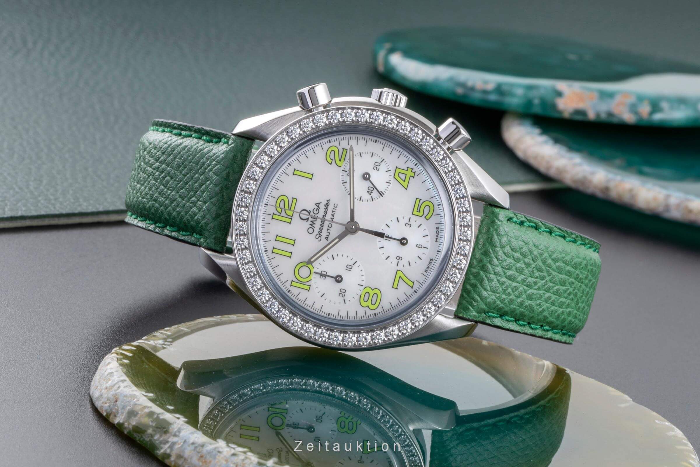 Omega Speedmaster Reduced Stahl MOP Automatik Damenuhr Ref. 3835.72.35  [2405441]