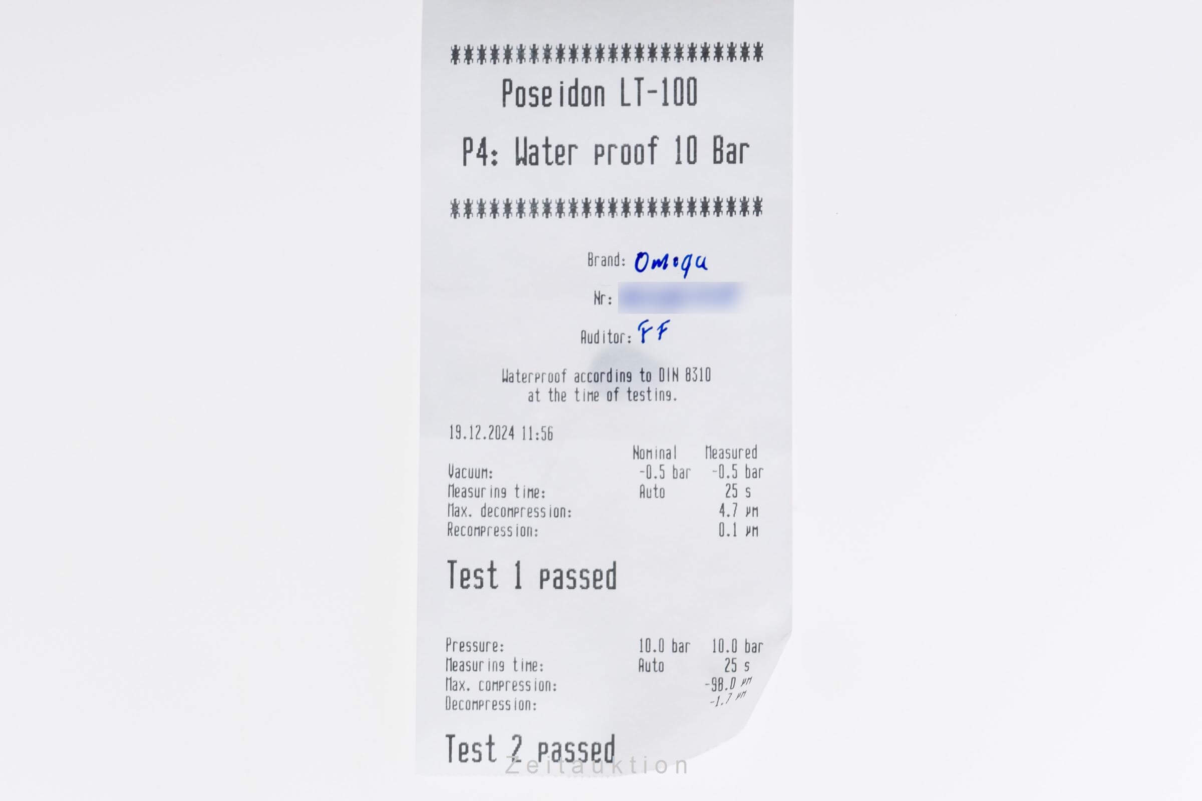 Omega Speedmaster Reduced Stahl MOP Automatik Damenuhr Ref. 3835.72.35  [2405441]