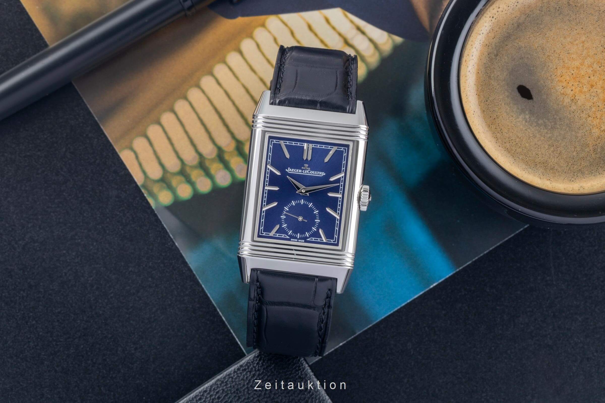 Jaeger LeCoultre Reverso steel manual winding men's watch Q3978480  214.8.62 LP: 11400EUR  [2405483]