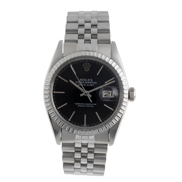 Rolex Datejust acciaio automatismo orologio da uomo 16030  [2405488]