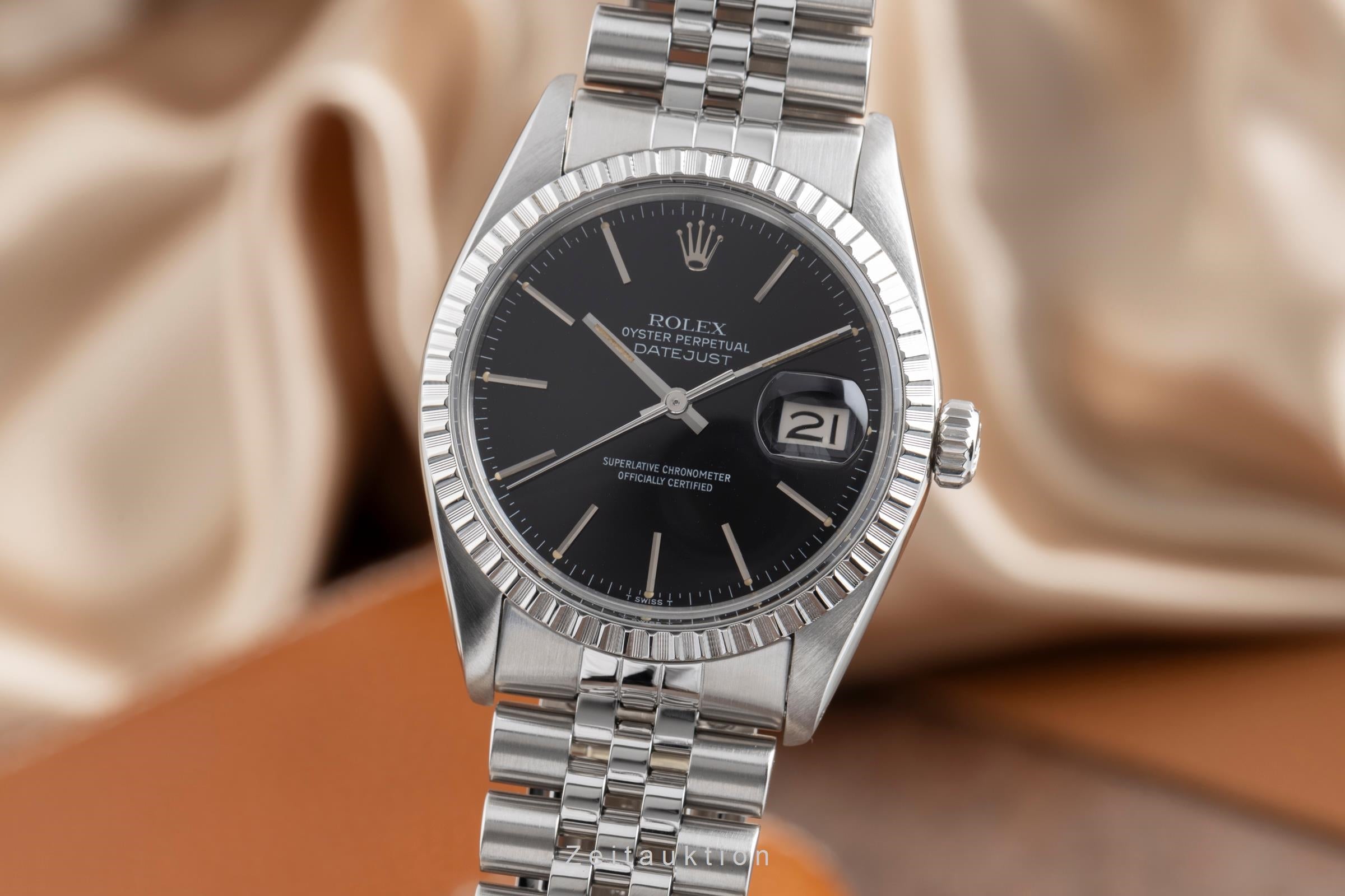 Rolex Datejust acciaio automatismo orologio da uomo 16030  [2405488]