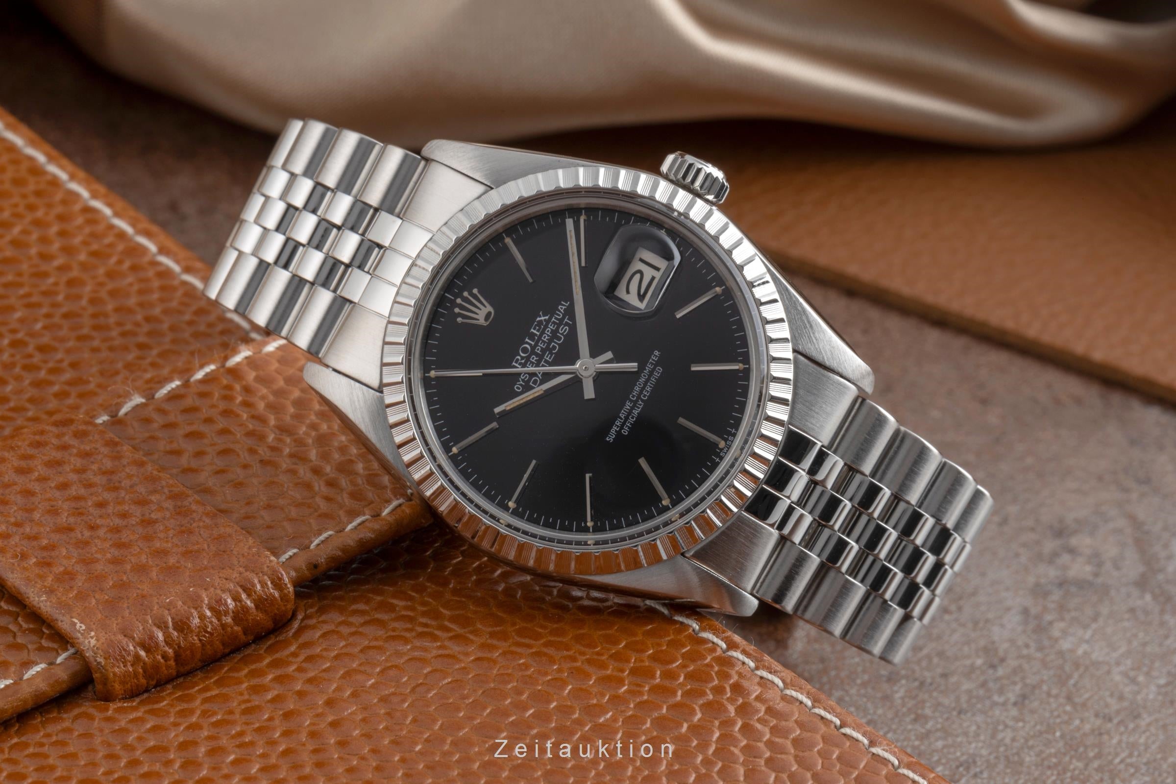 Rolex Datejust acciaio automatismo orologio da uomo 16030  [2405488]
